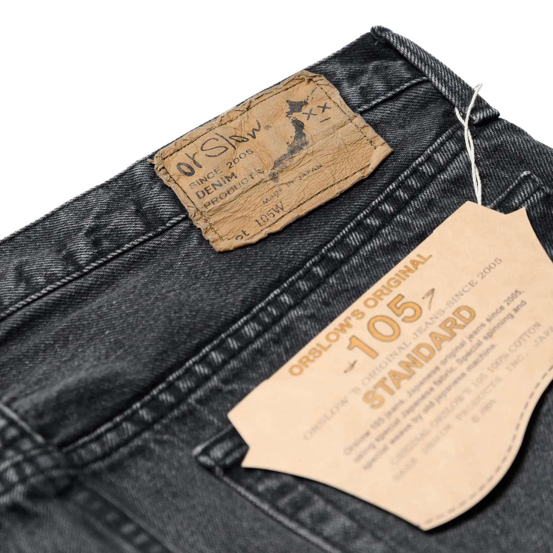 105 90's Denim Black Stone