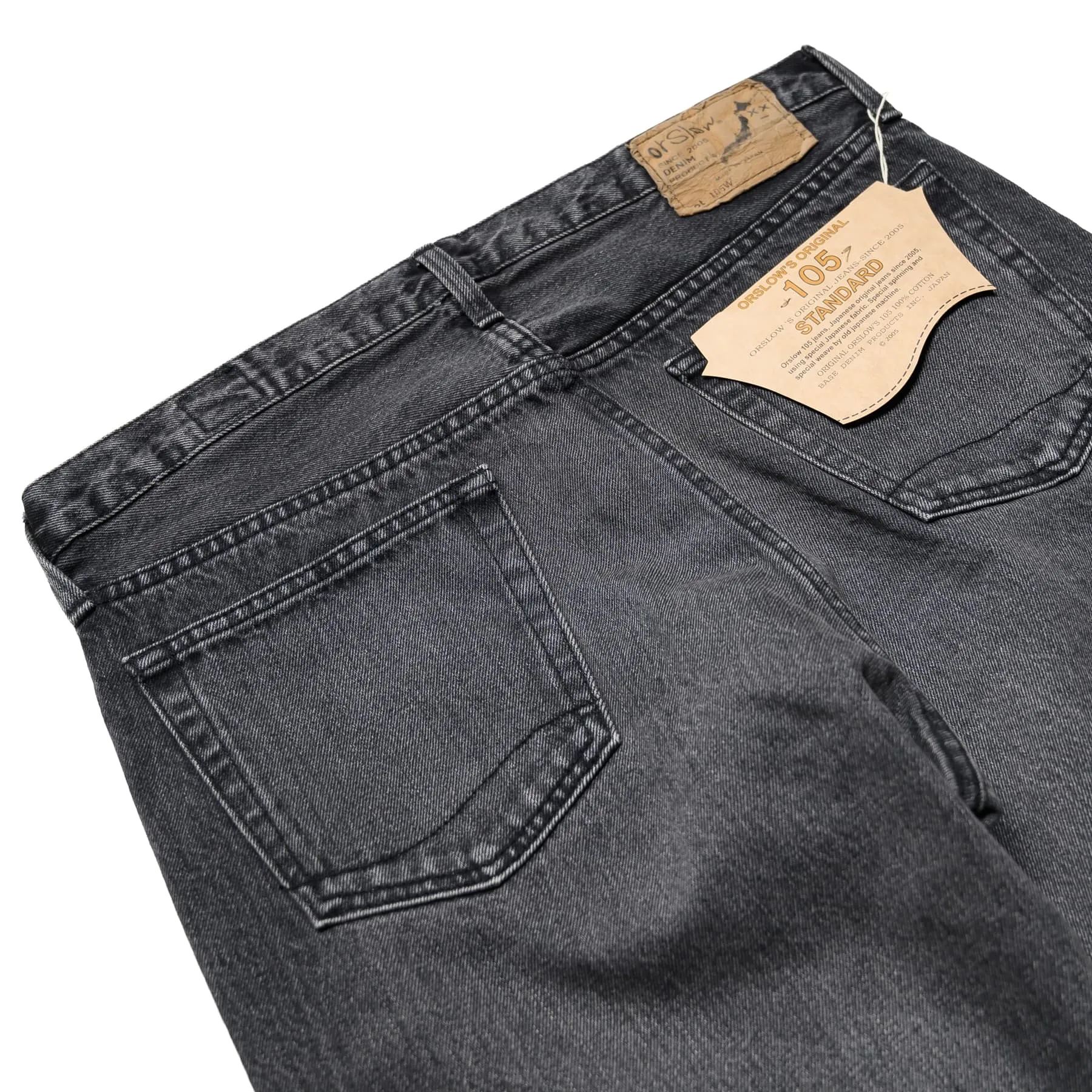 105 90's Denim Black Stone