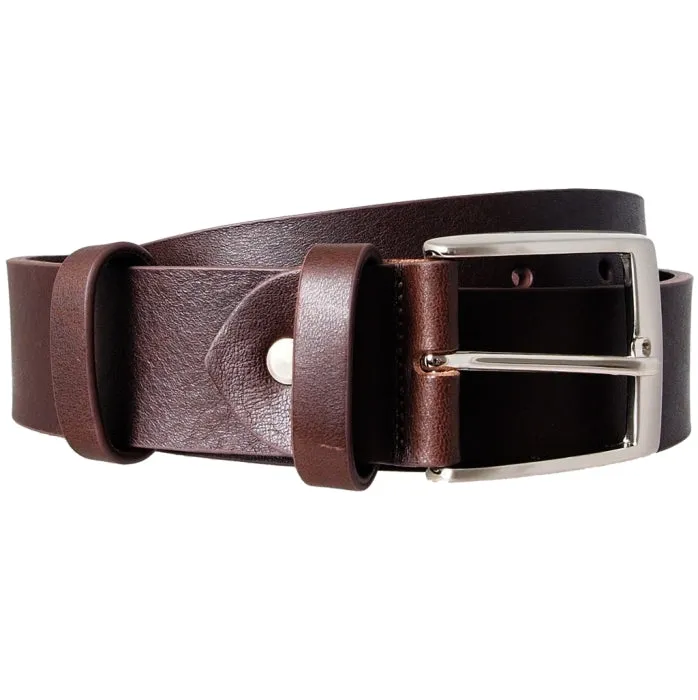 40 mm Bridle Leather Belt Brown