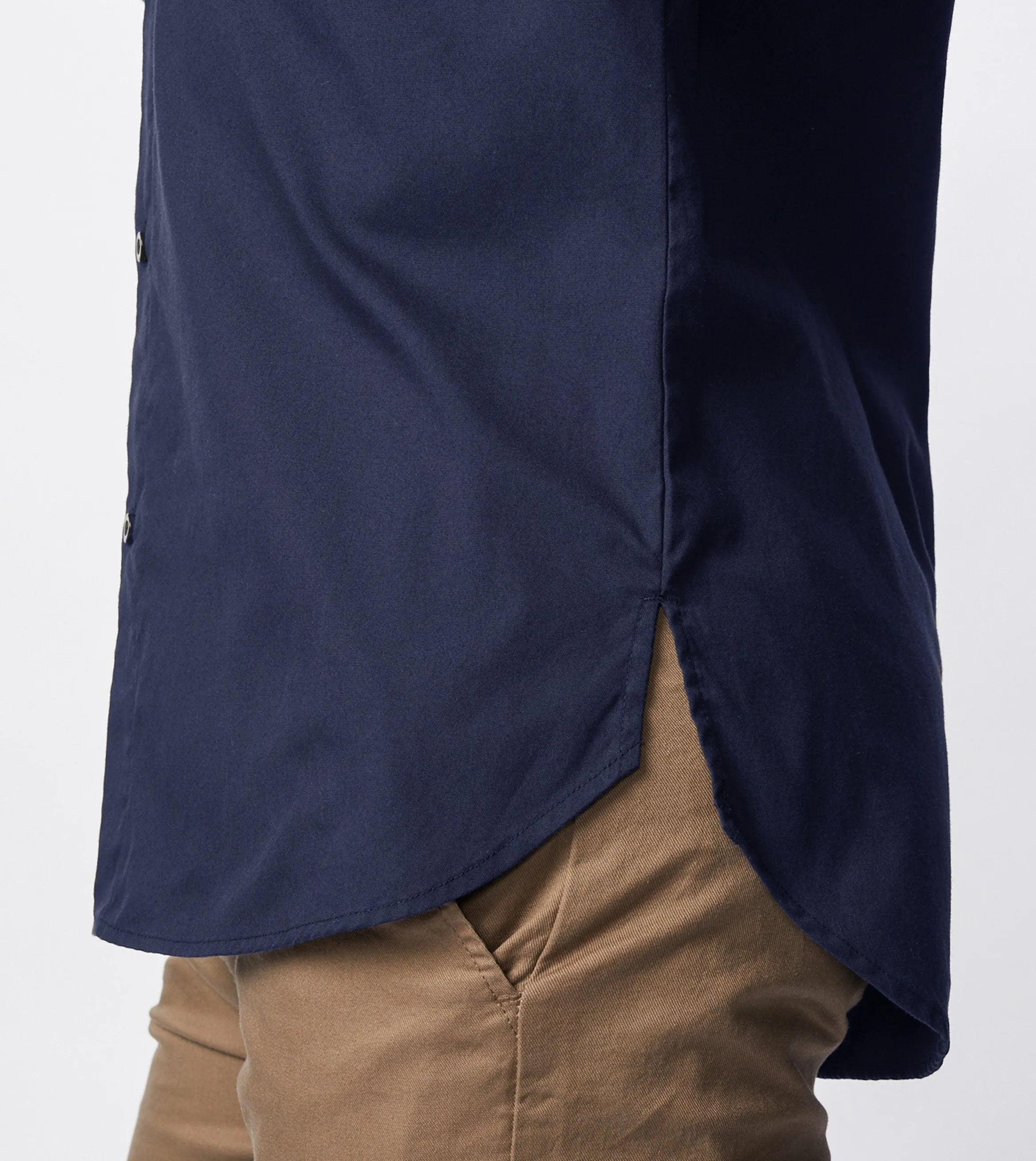 7 Foot LS Oxford Shirt Navy