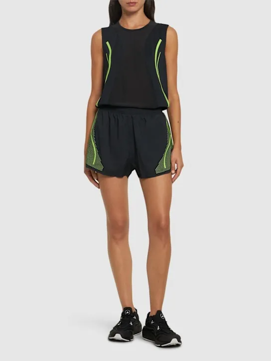 adidas By Stella McCartney   True Pace high waist shorts 