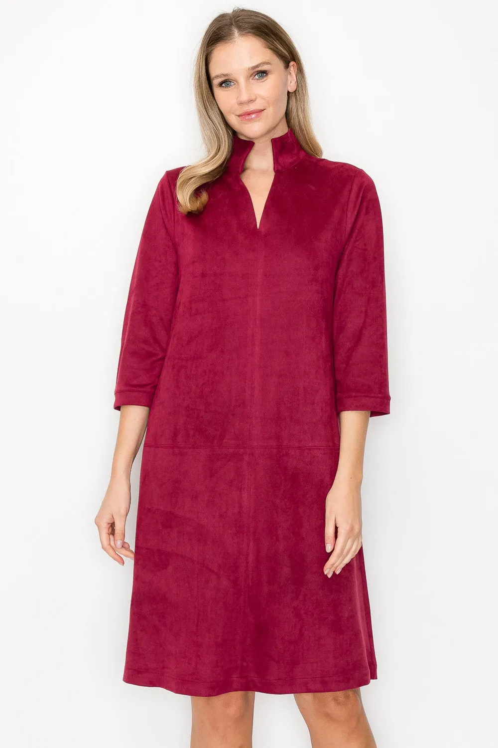 Aiden Dress - Wine