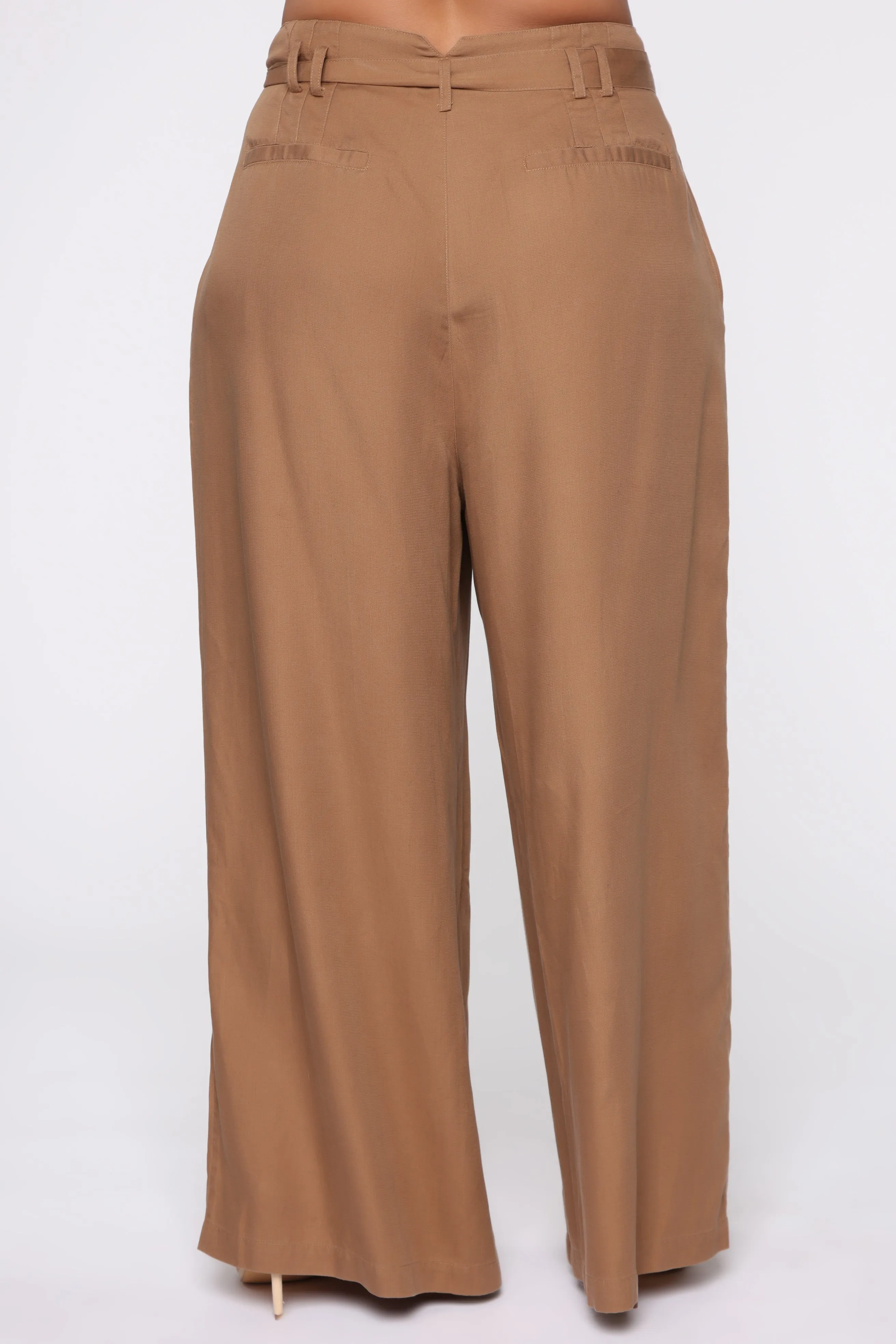 Amelie Palazzo Pant Set - Camel