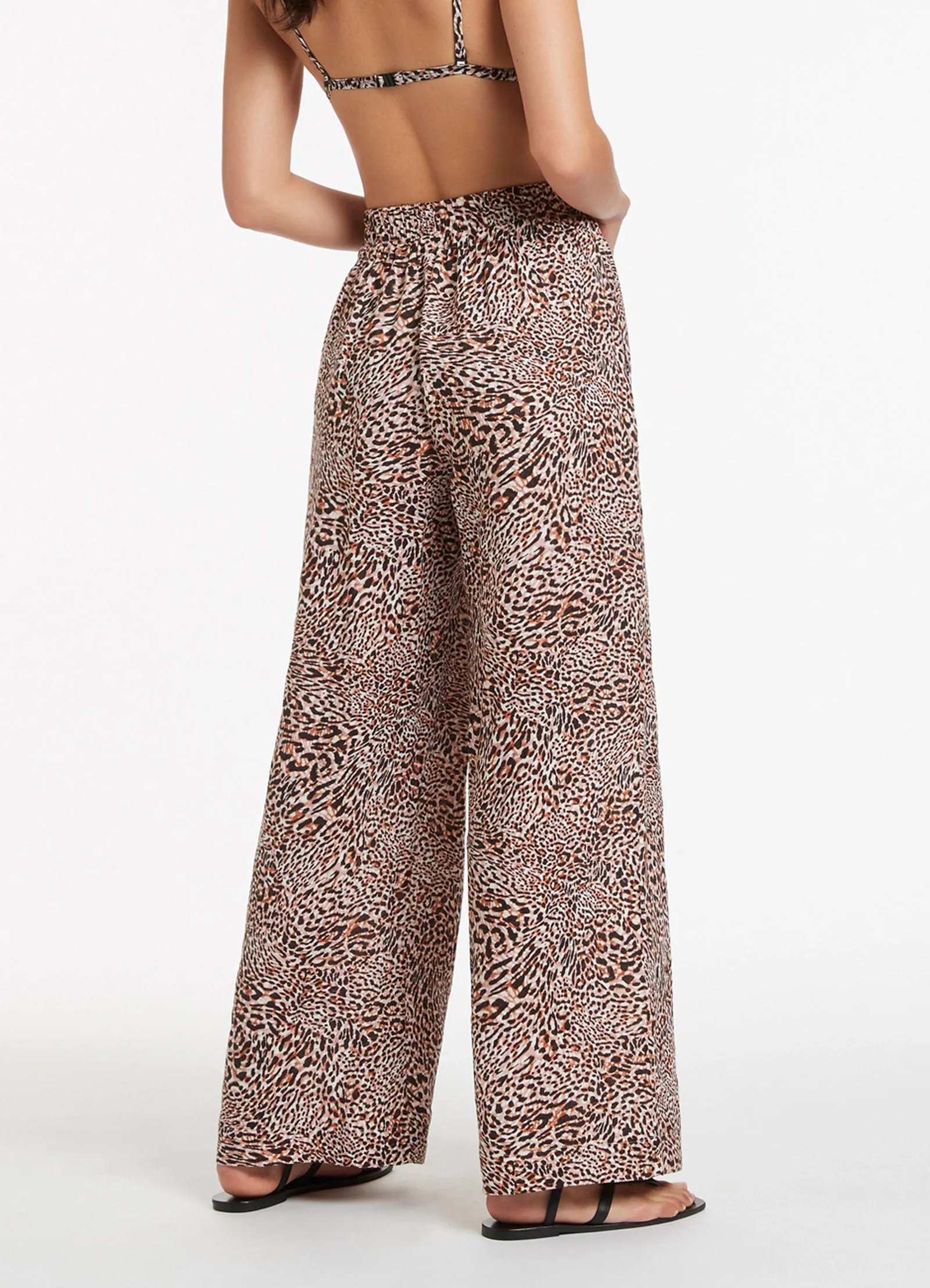 ANIMALE HIGH WAIST PANT - Cream