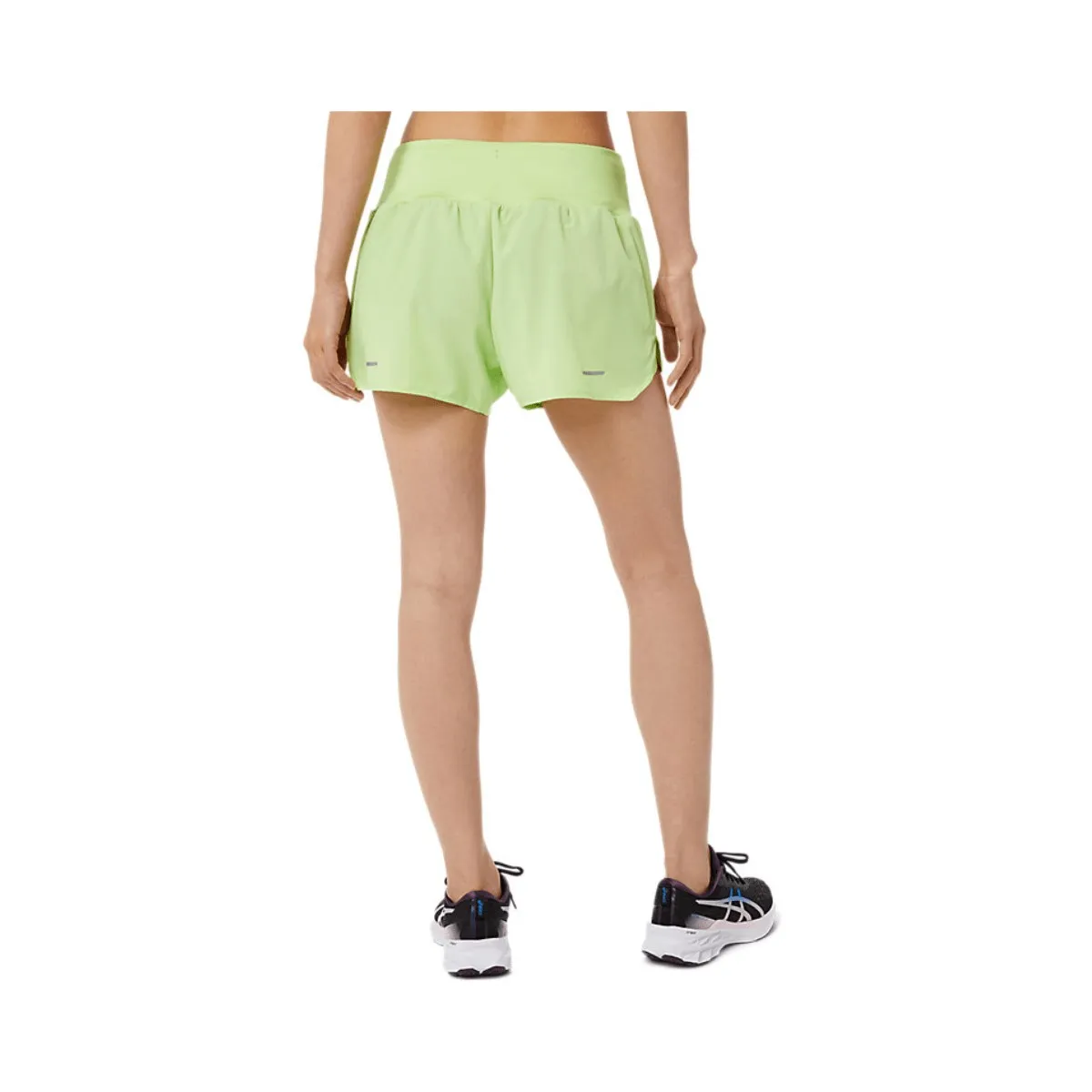 Asics Road 3.5IN Shorts Lime Green Woman