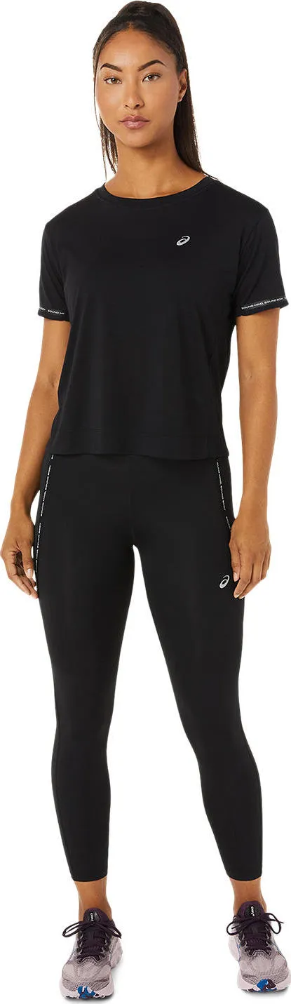 Asics Women&#x27;s Race High Waist Tight Performance Black | Buy Asics Women&#x27;s Race High Waist Tight Performance Black here | Outnorth