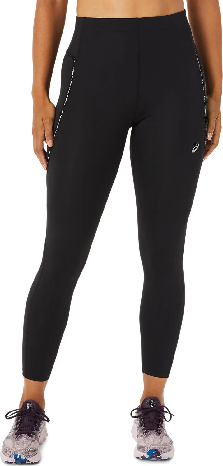 Asics Women&#x27;s Race High Waist Tight Performance Black | Buy Asics Women&#x27;s Race High Waist Tight Performance Black here | Outnorth