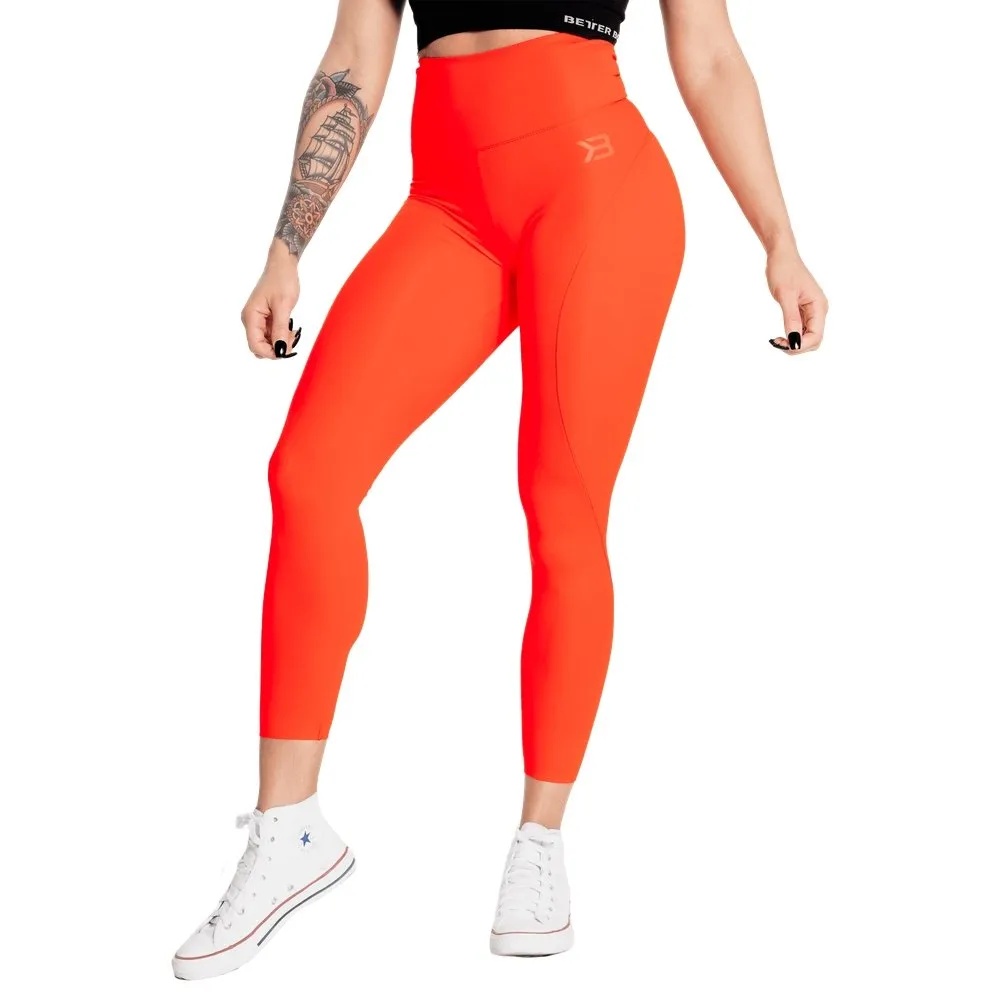 Better Bodies High Waist Leggings - Sunset Red