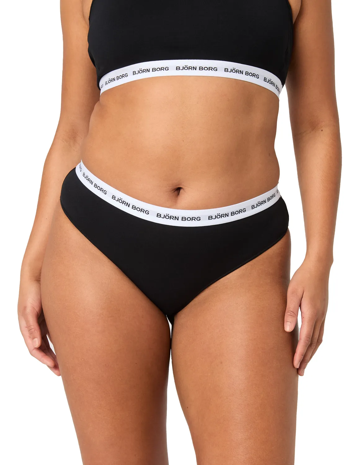 Björn Borg Women&#x27;s Core Logo High Waist Brief 2-pack Multipack 1 | Buy Björn Borg Women&#x27;s Core Logo High Waist Brief 2-pack Multipack 1 here | Outnorth