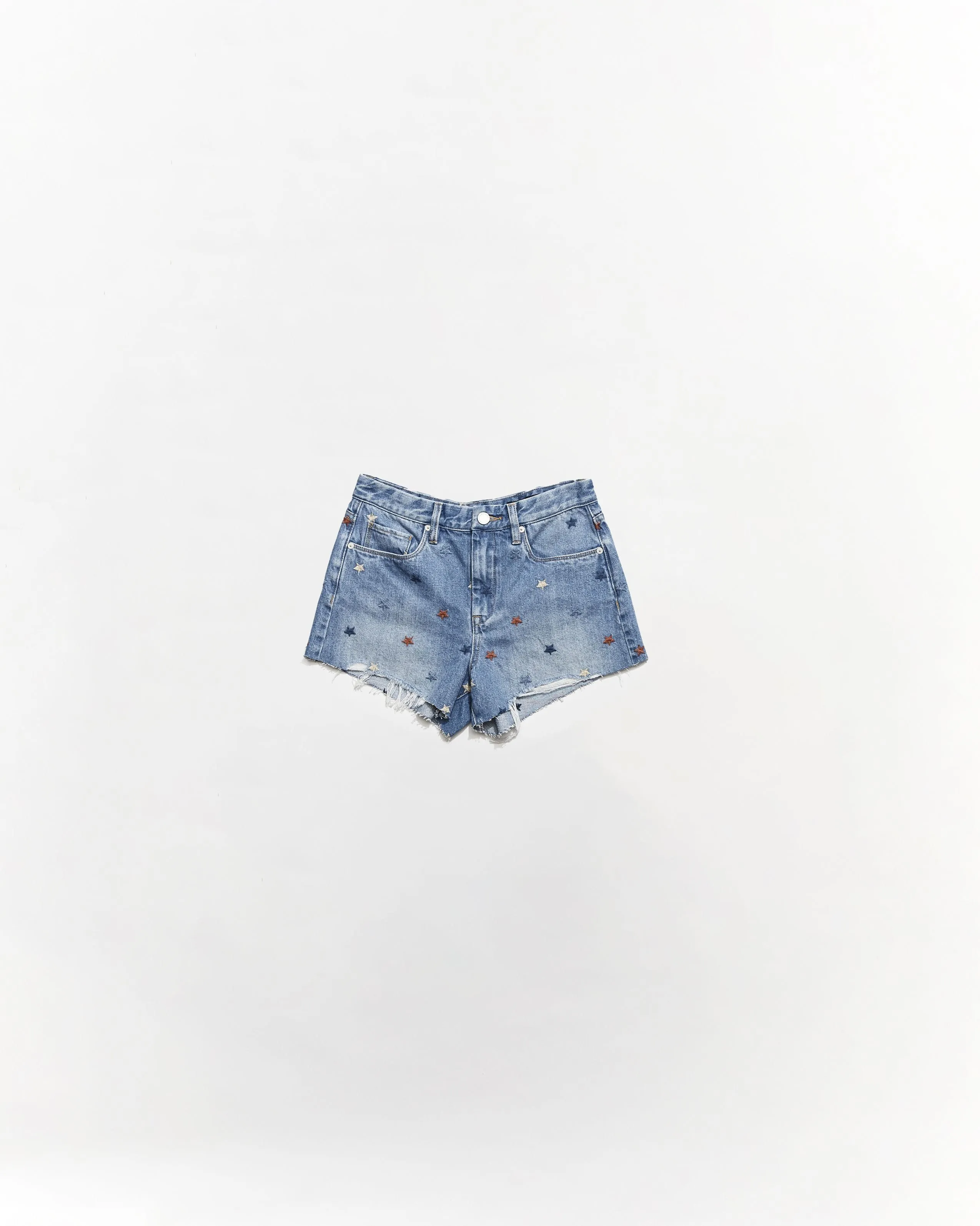 Born in the USA High Rise Denim Short