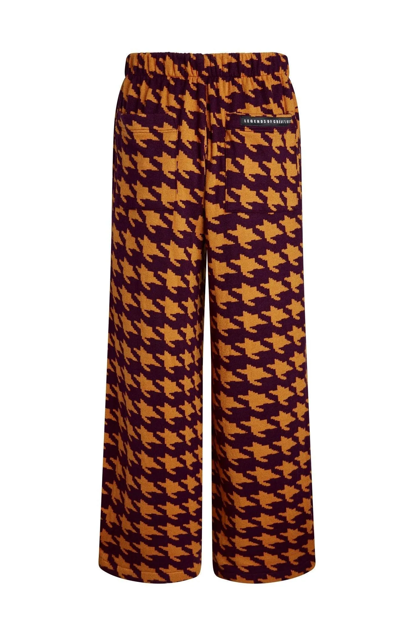 Bowie Houndstooth Baggy Pants