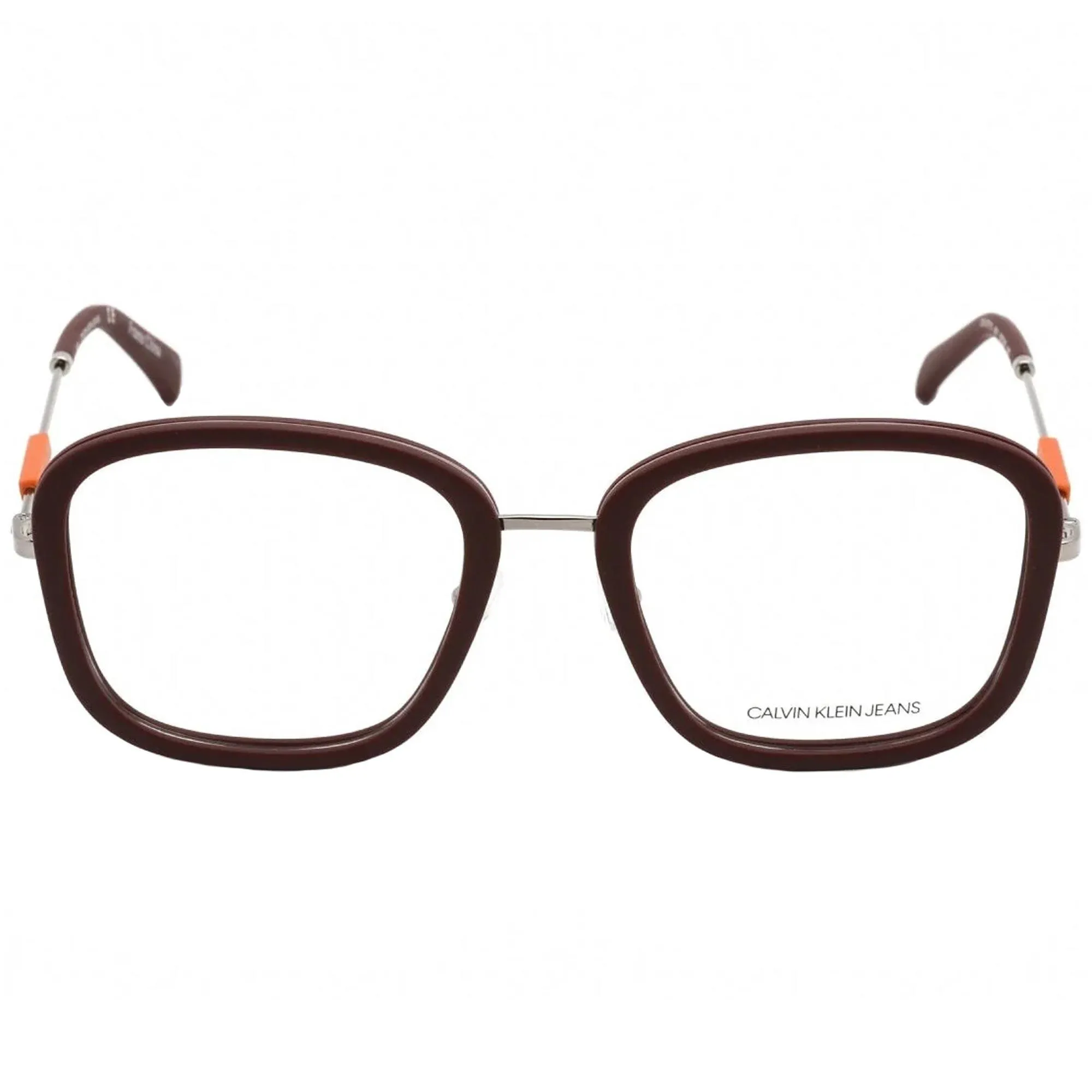 Calvin Klein Jeans Men's Eyeglasses - Full Rim Matte Oxblood Frame | CKJ19710 601