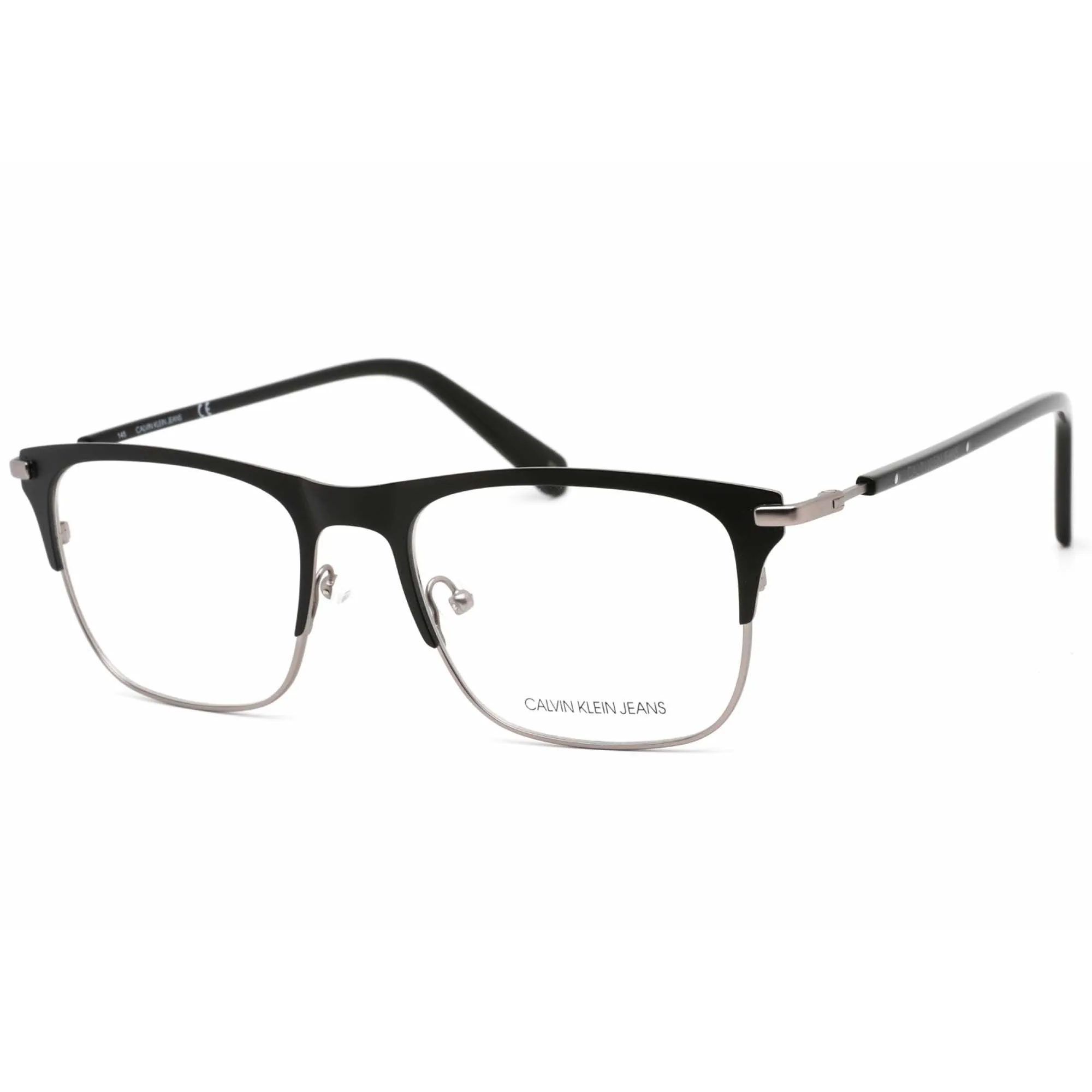 Calvin Klein Jeans Women's Eyeglasses - Matte Black Rectangular Frame | CKJ20303 001