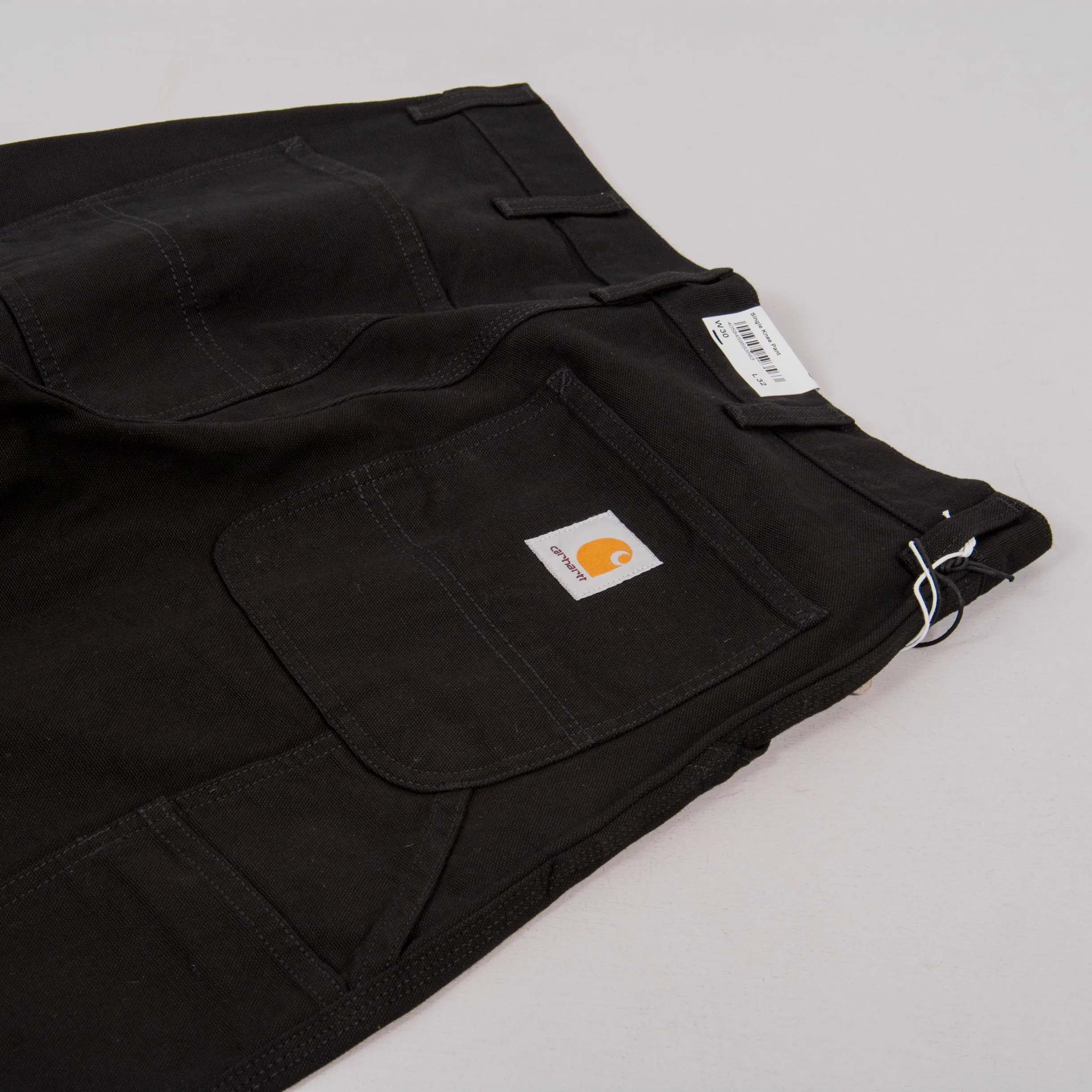 Carhartt WIP Single Knee Pant - Black Rinsed