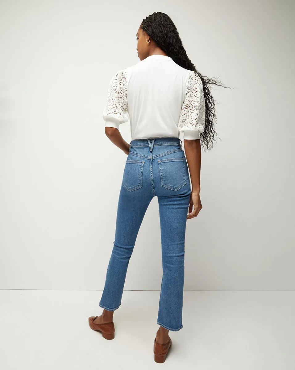 Carly Kick-Flare Jean