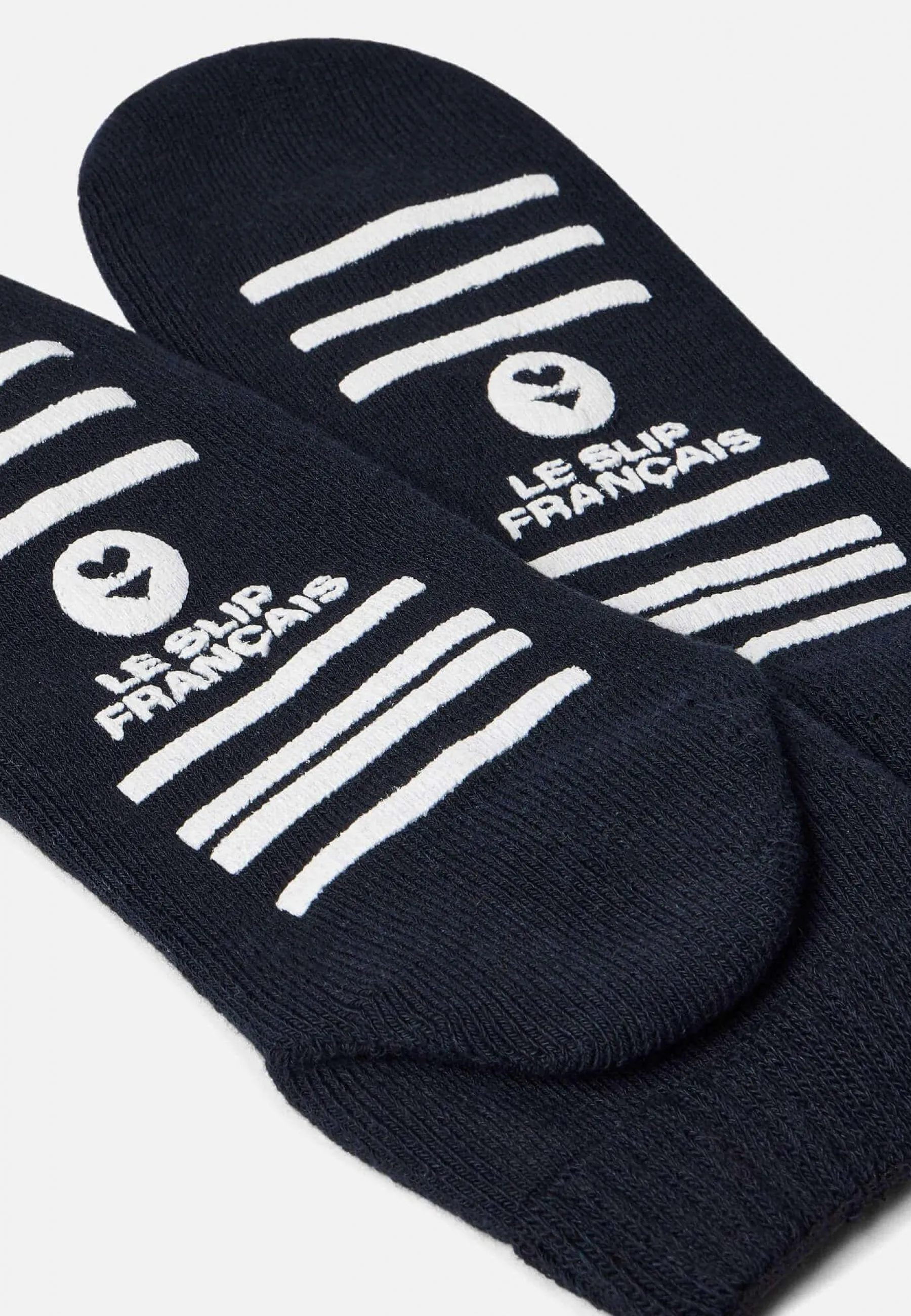 Chaussonou Marine - Chaussettes Courtes À Semelle Anti-Dérapante