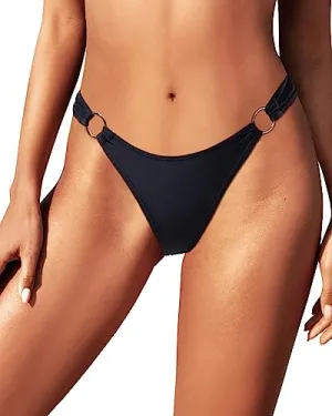 Cheeky Bikini Bottom Low Rise Swim Bottom