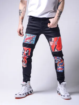 Comic Books Jeans