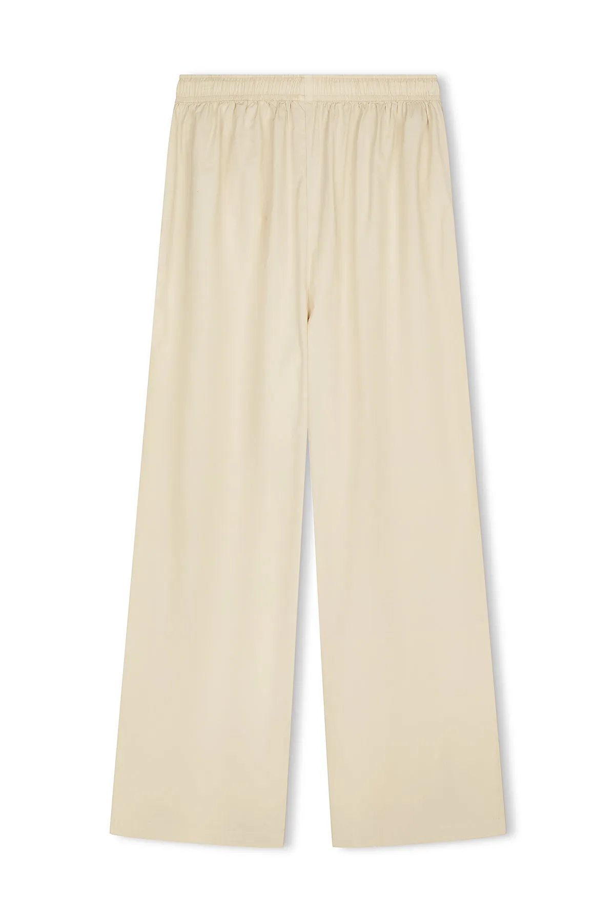 Cotton Poplin Pant - Husk