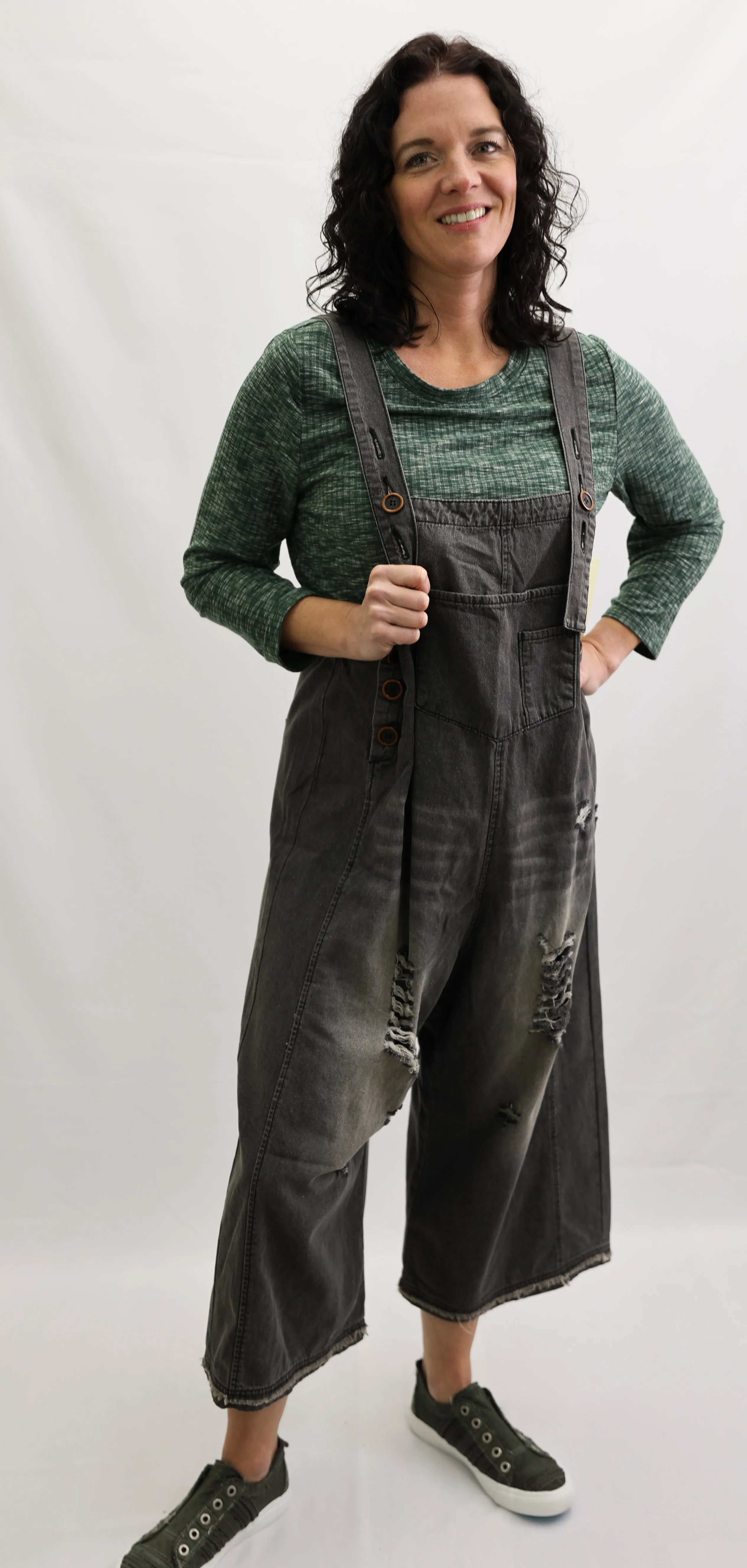 Coveralls In Black Denim