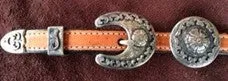 Cowperson Cowboy Slide Ear Headstall (Alternate Buckle Options)