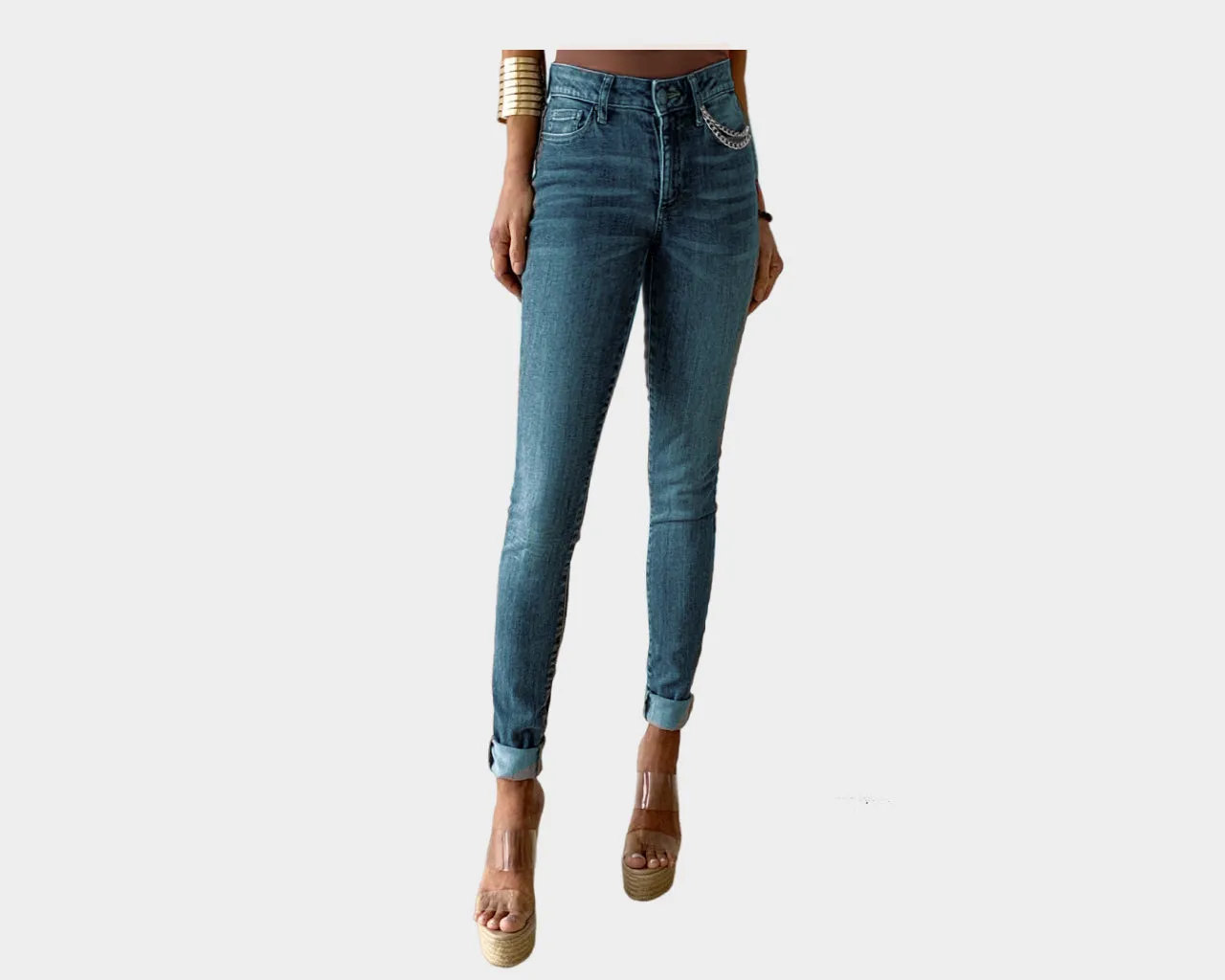 Dark Blue Denim Jeans - The Milano