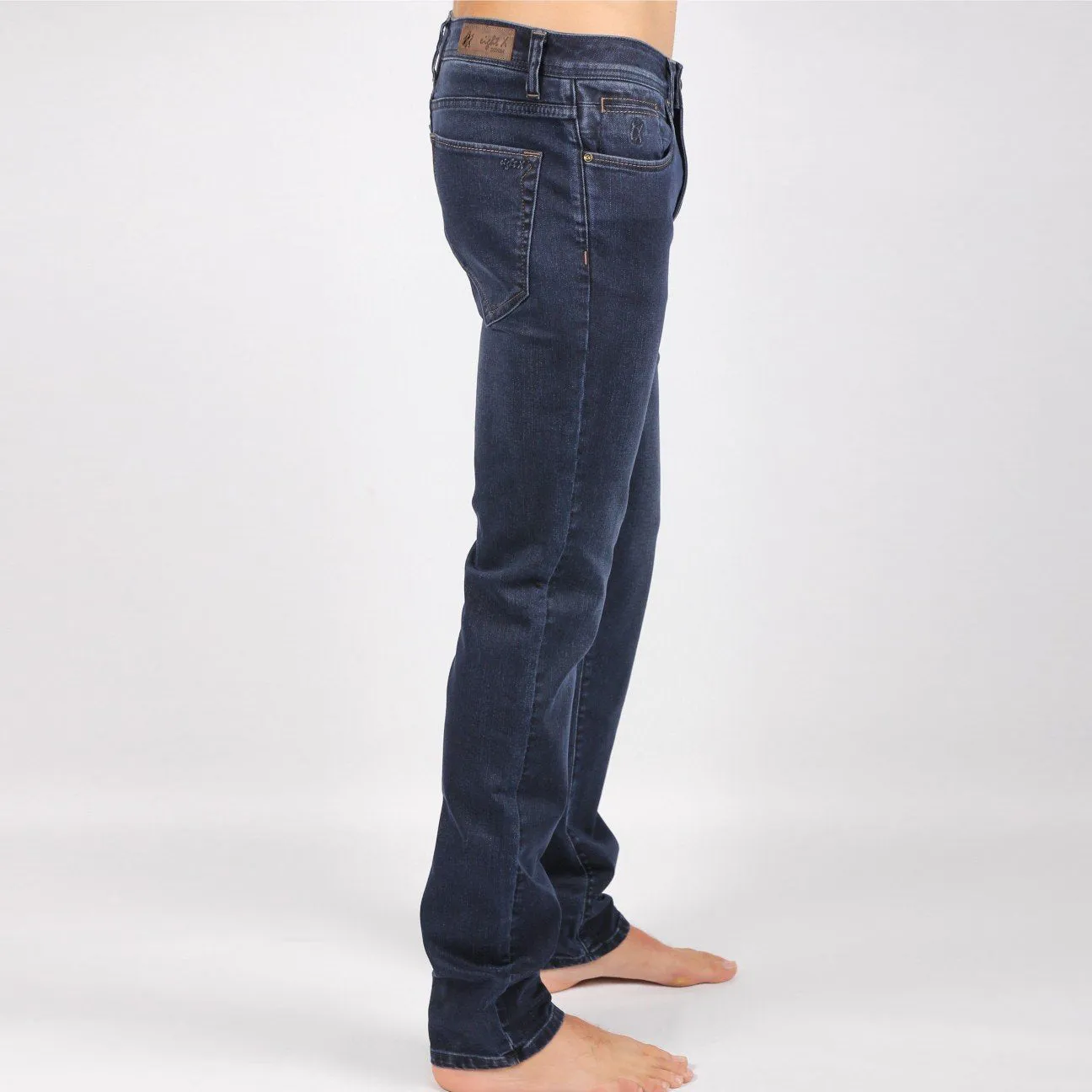 Dark Blue Slim Fit Jeans #1174-06