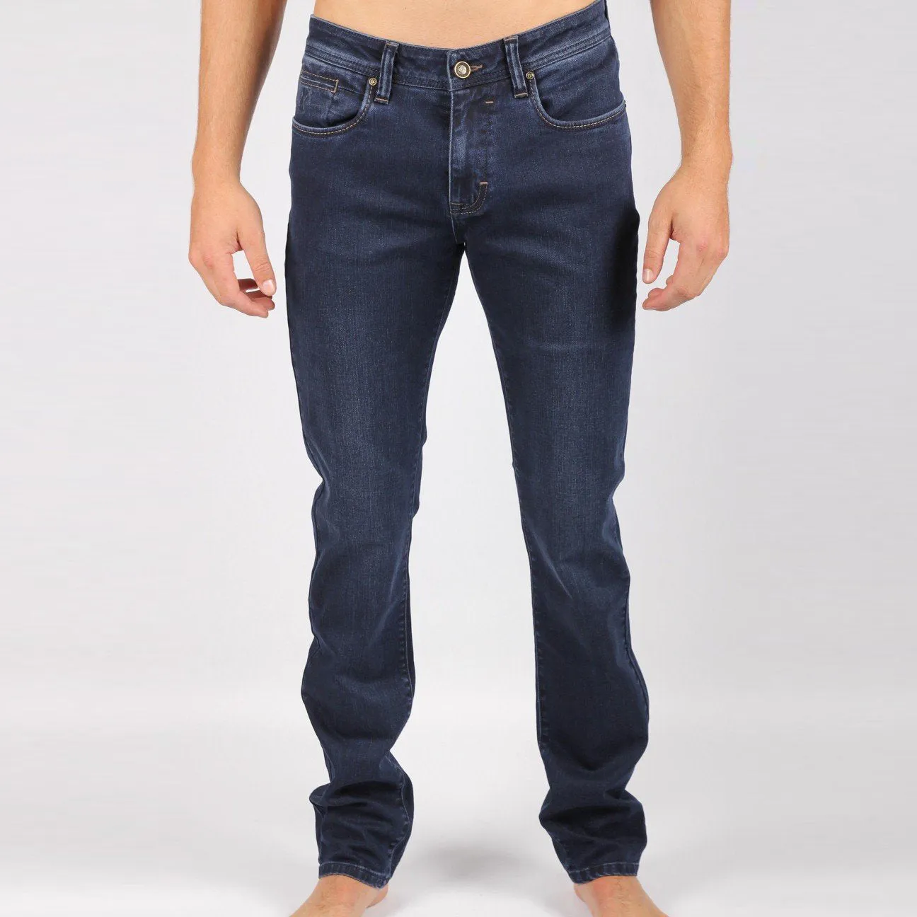 Dark Blue Slim Fit Jeans #1174-06