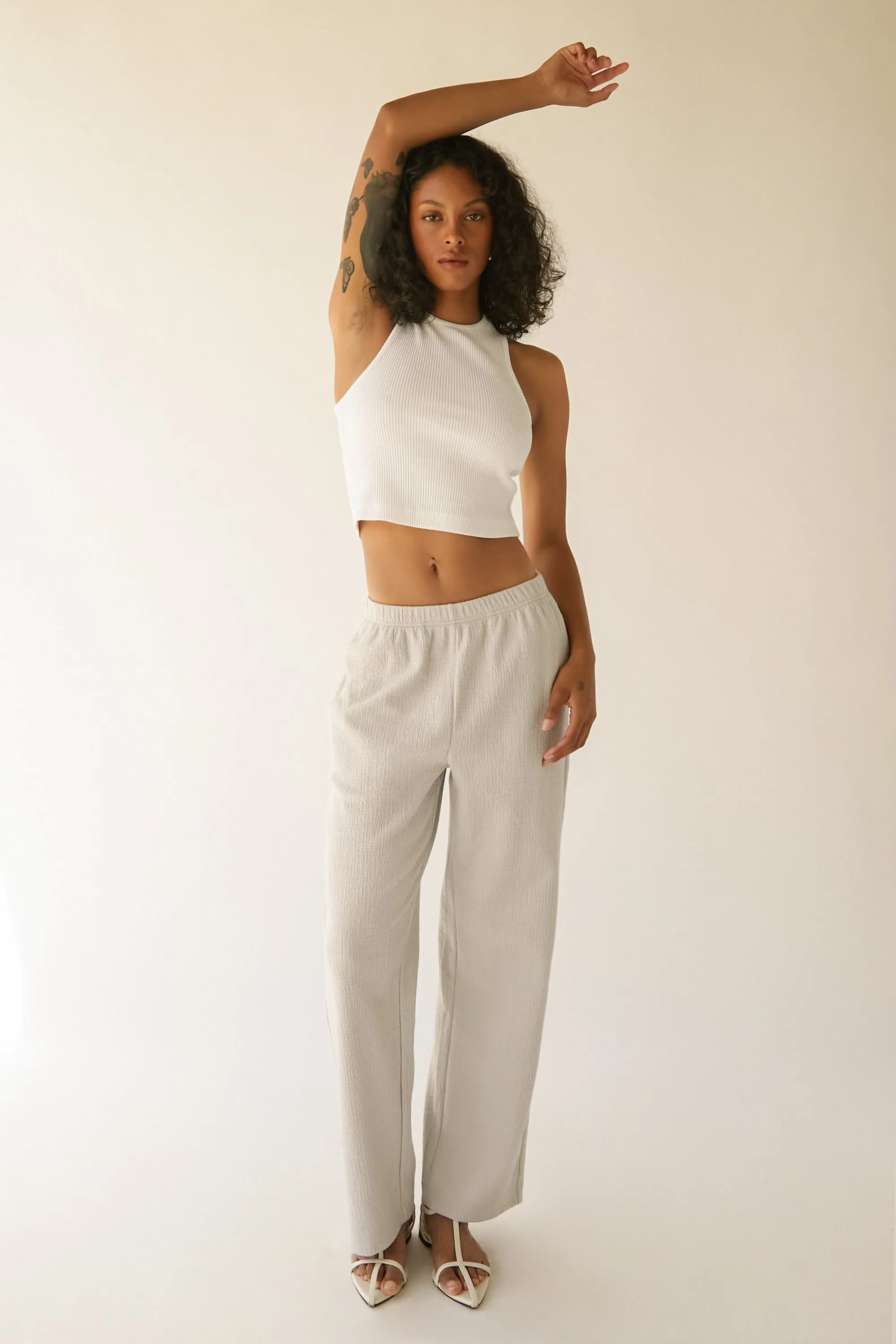 ELASTIC WAIST PANT