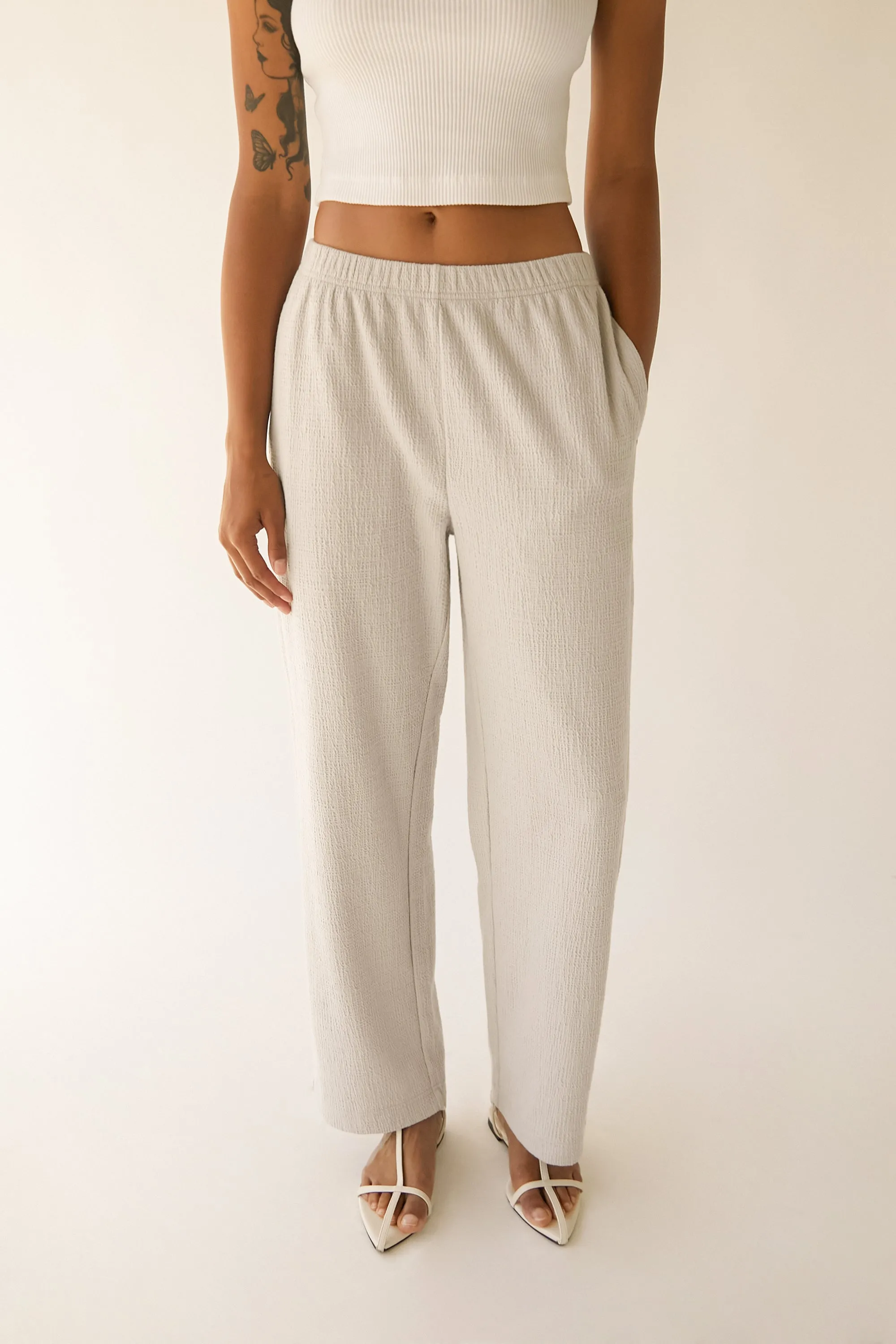 ELASTIC WAIST PANT