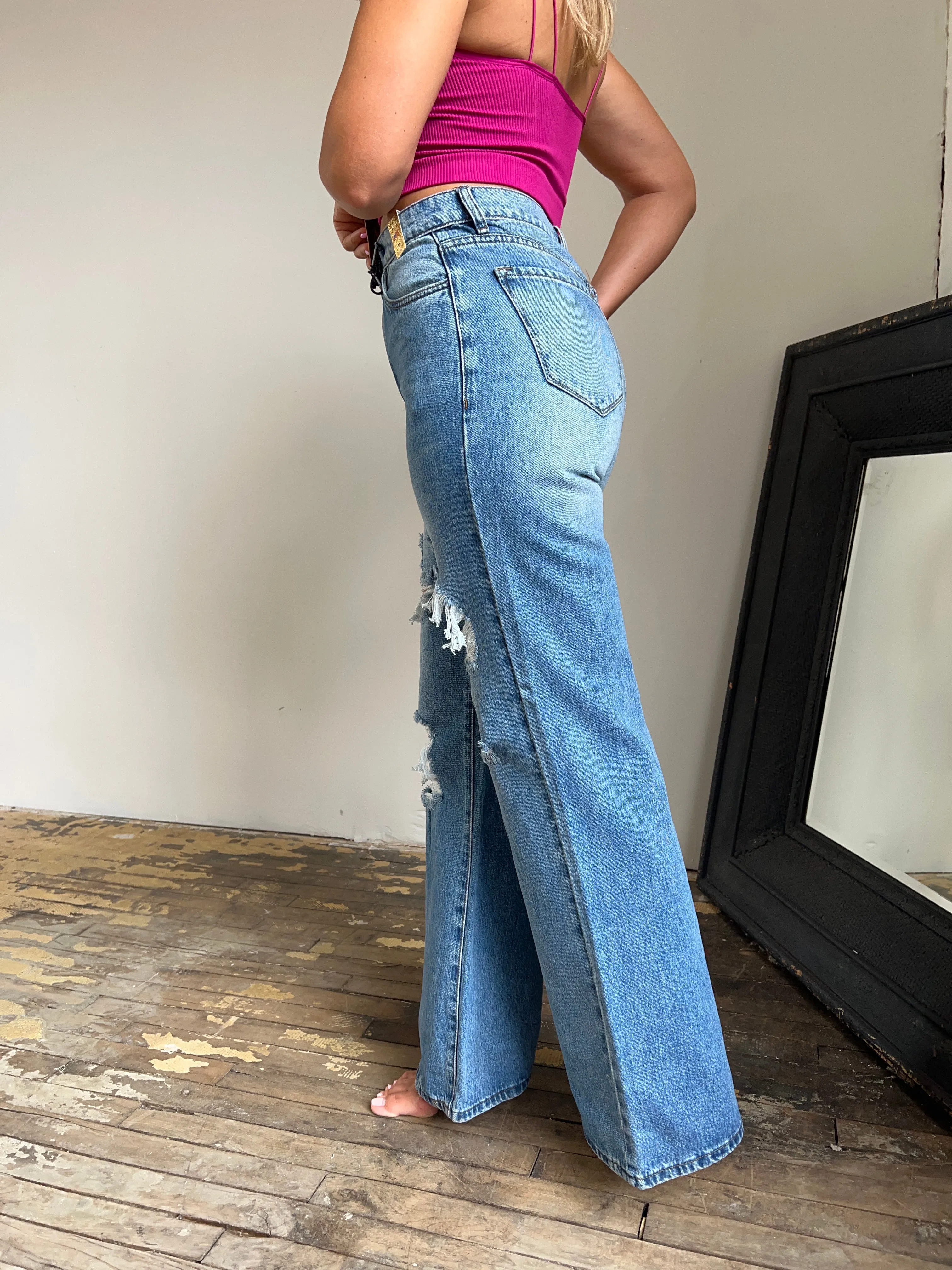 Euphoria Wide Leg Jeans