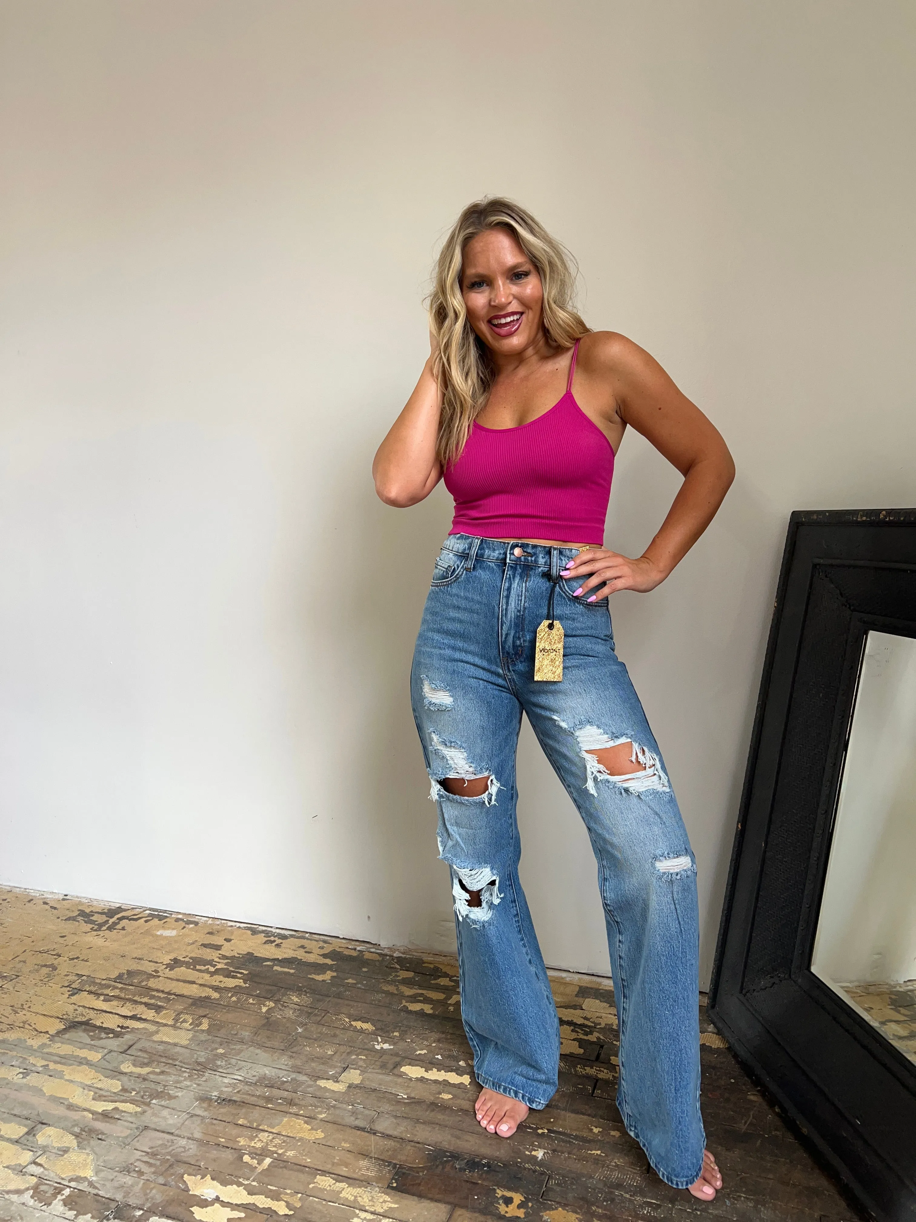 Euphoria Wide Leg Jeans