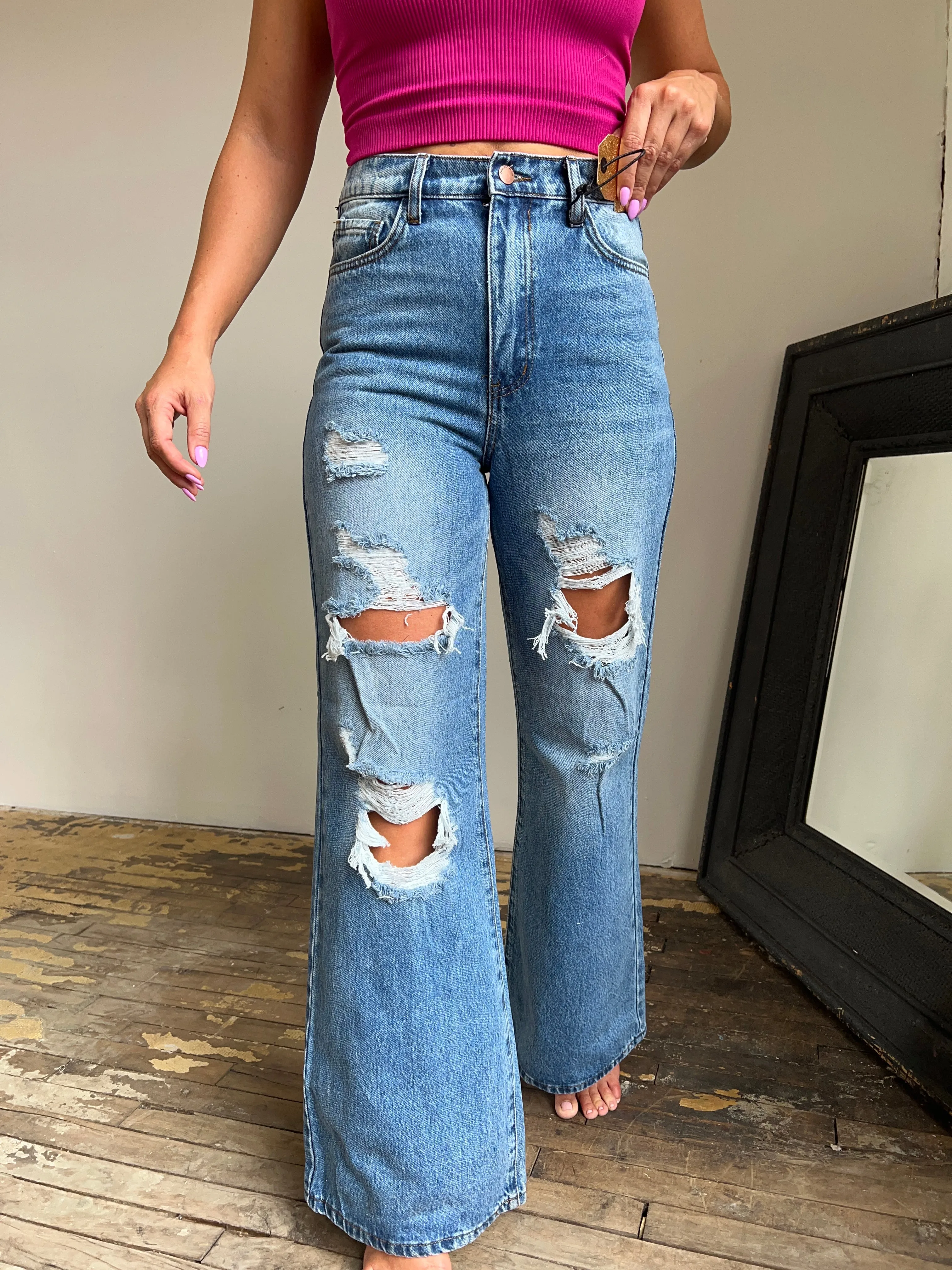 Euphoria Wide Leg Jeans