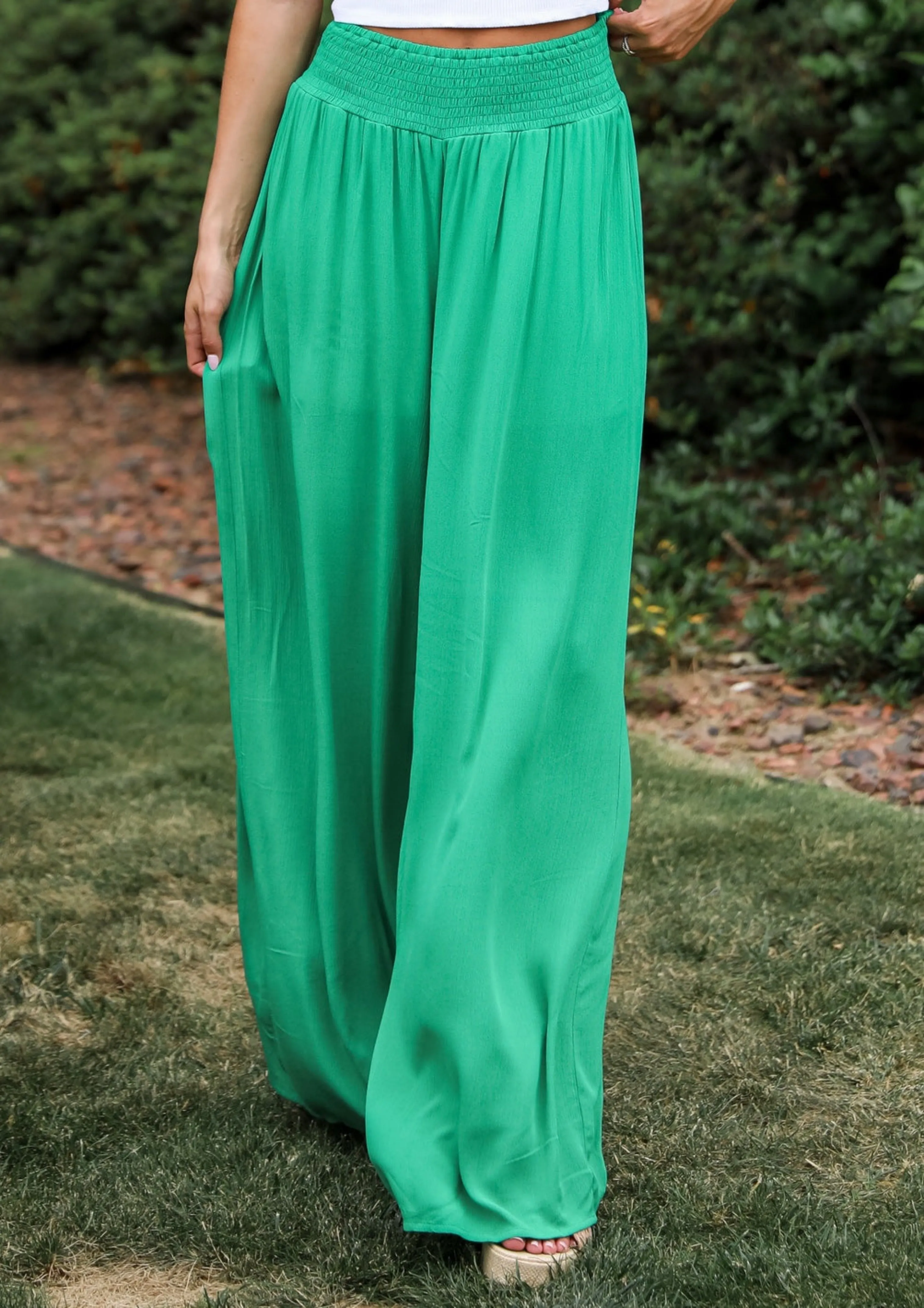 FINAL SALE - Lovely Season Wide Leg Pants