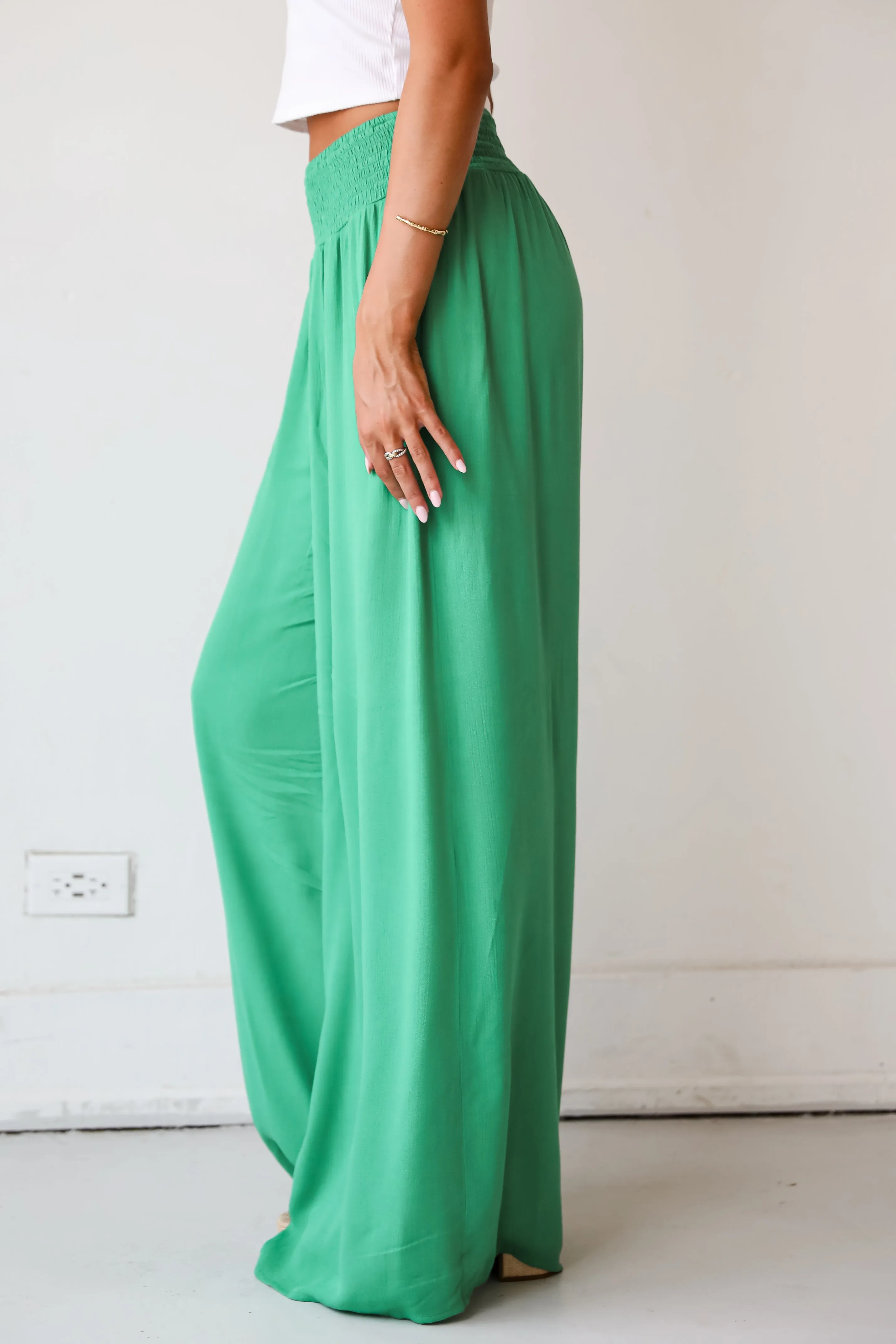 FINAL SALE - Lovely Season Wide Leg Pants