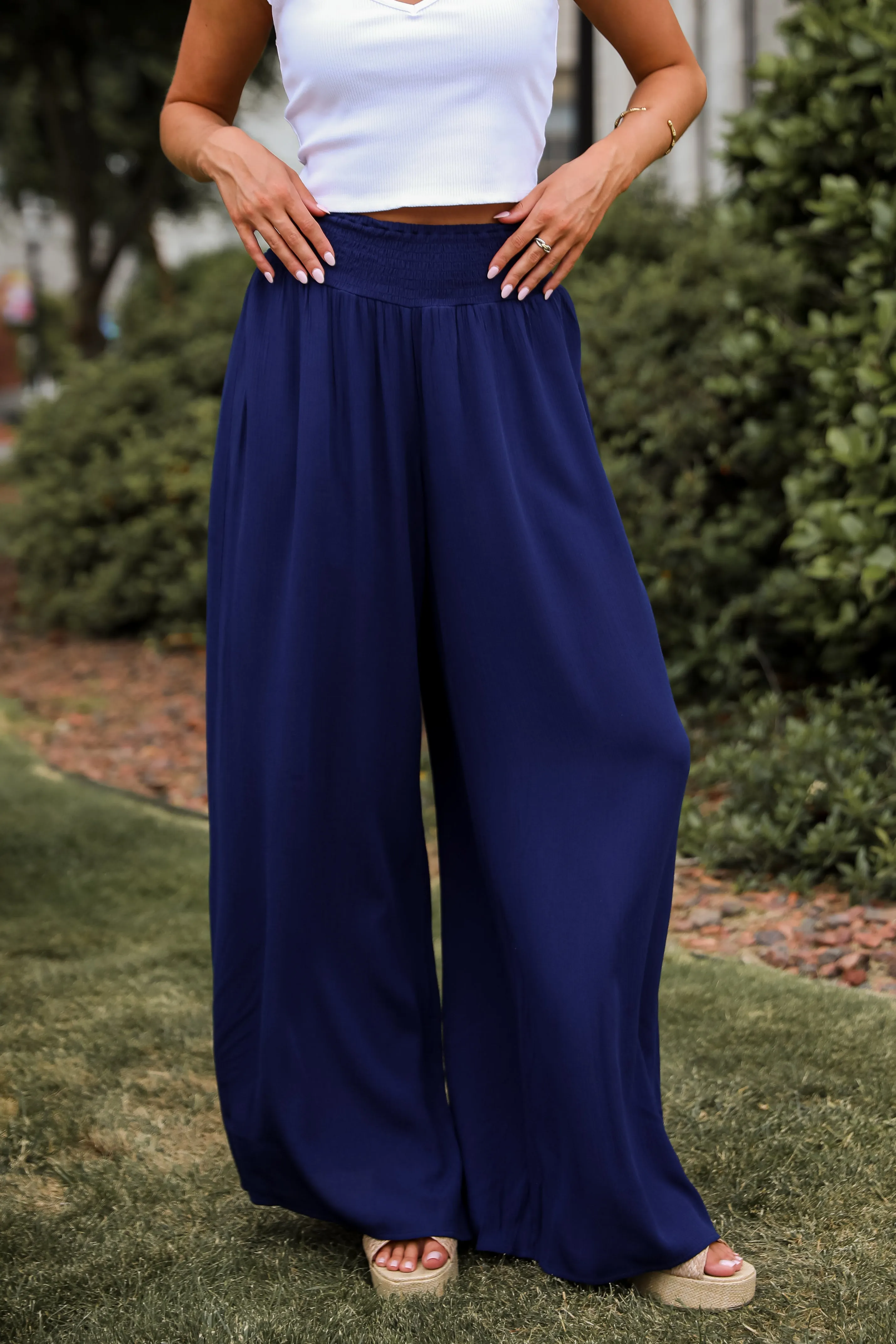 FINAL SALE - Lovely Season Wide Leg Pants