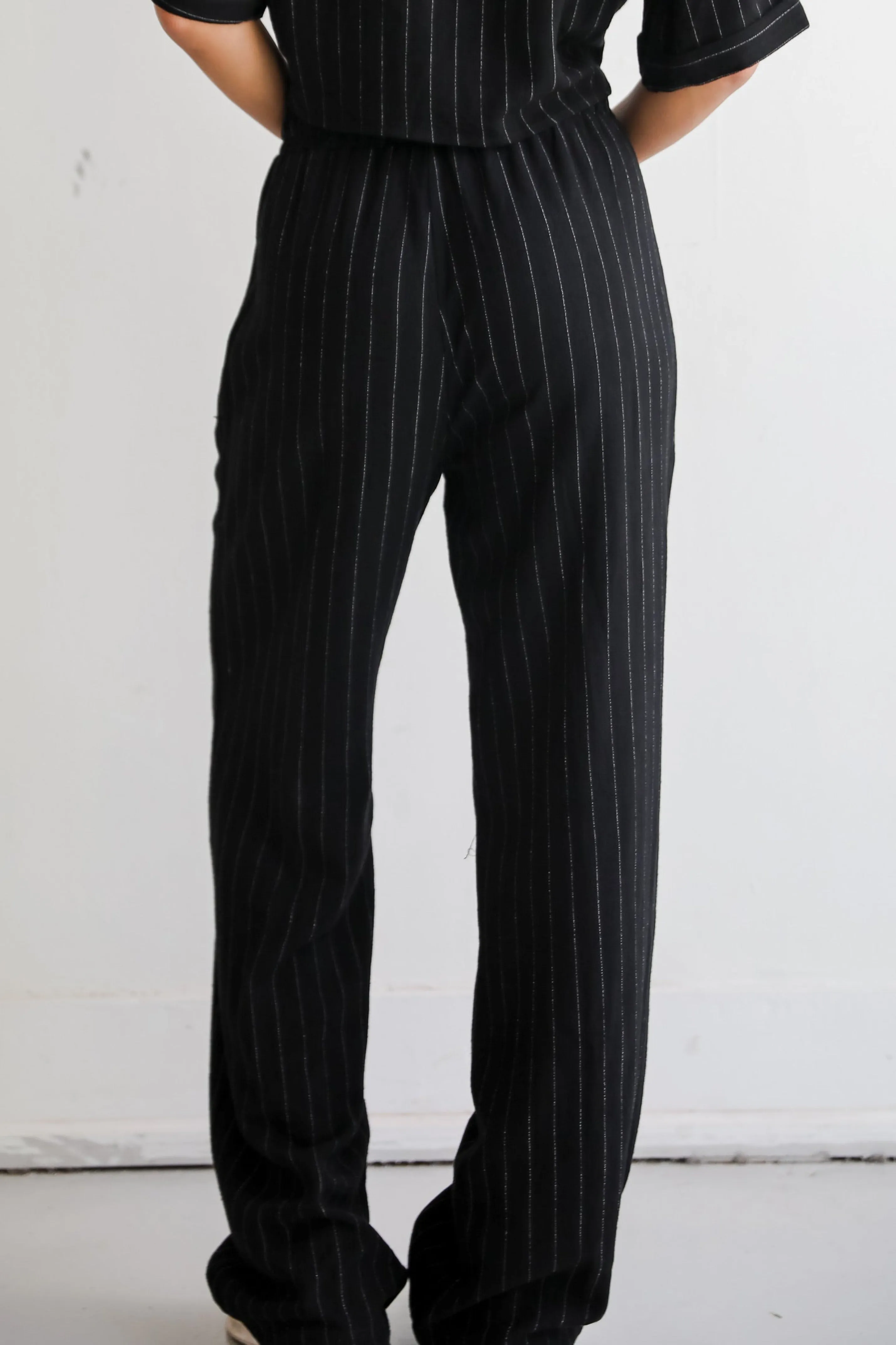 FINAL SALE - Moment Maker Striped Linen Pants