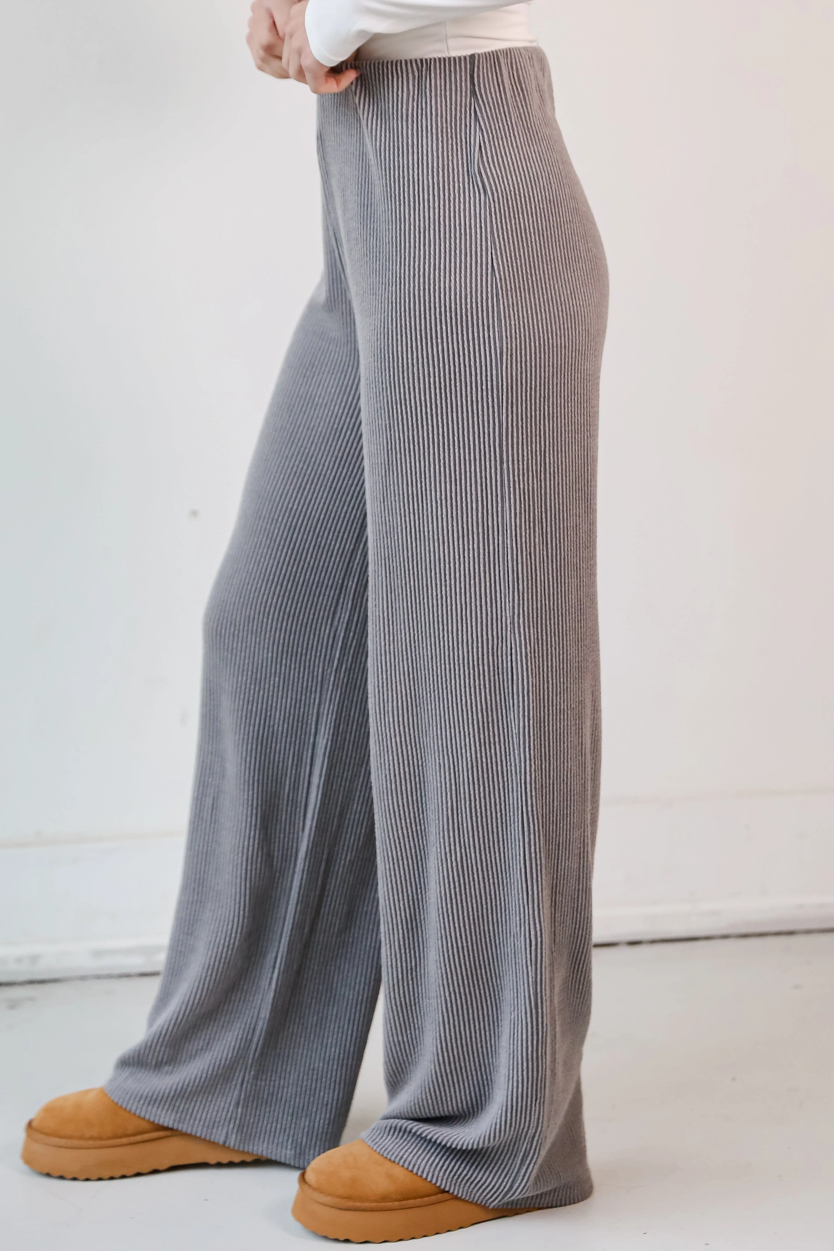 FINAL SALE - Take It Offline Corded Lounge Pants