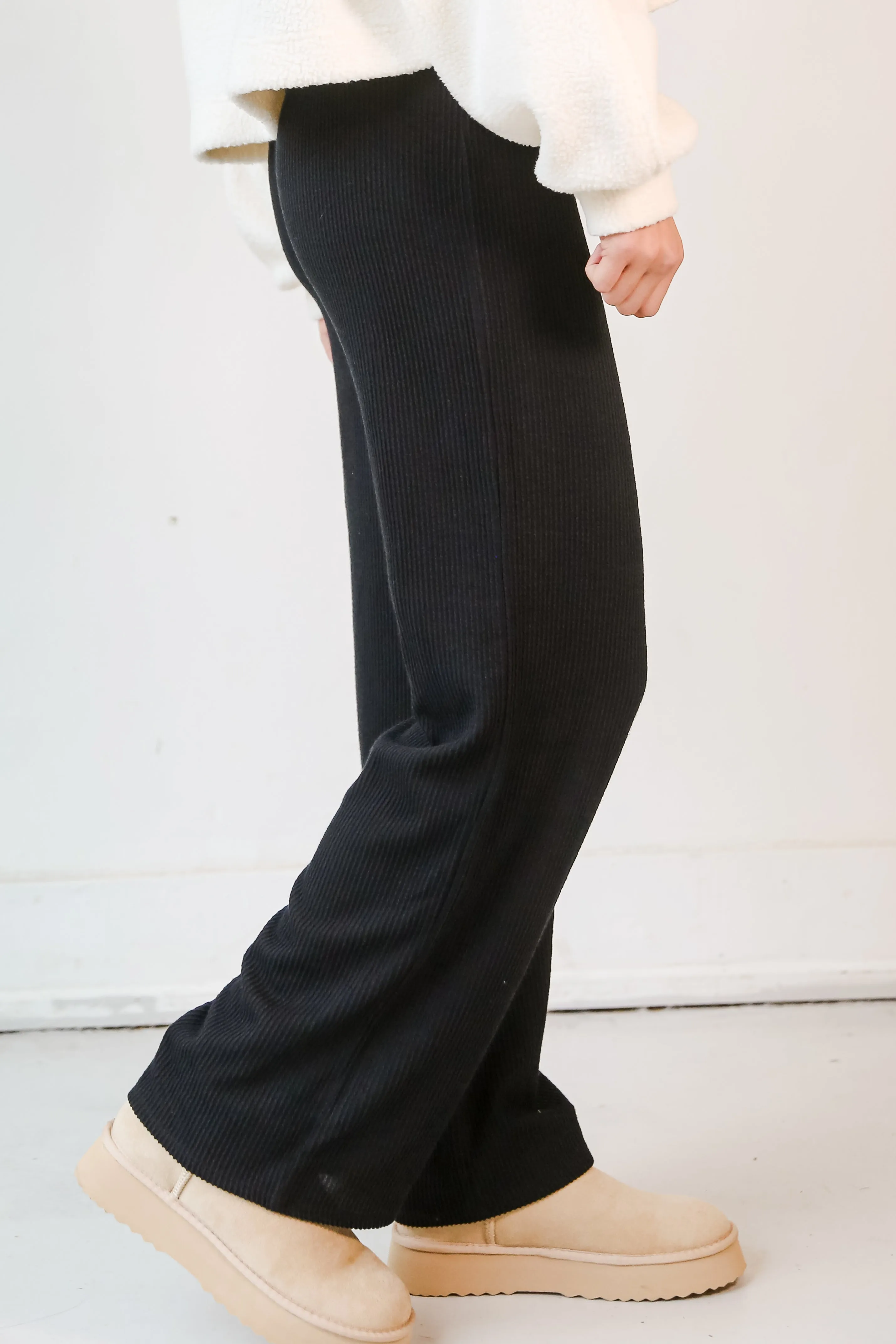 FINAL SALE - Take It Offline Corded Lounge Pants