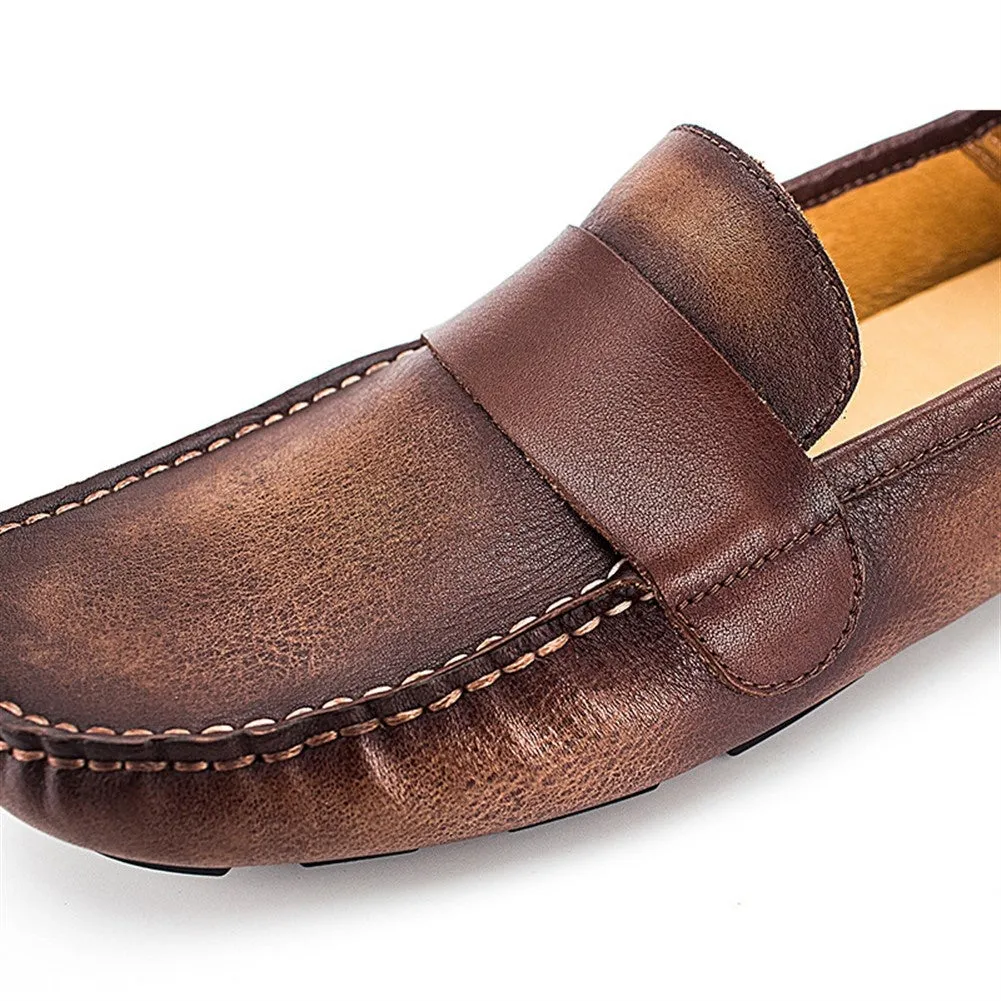 Flat Low Top Round Toe Casual Loafer for Men