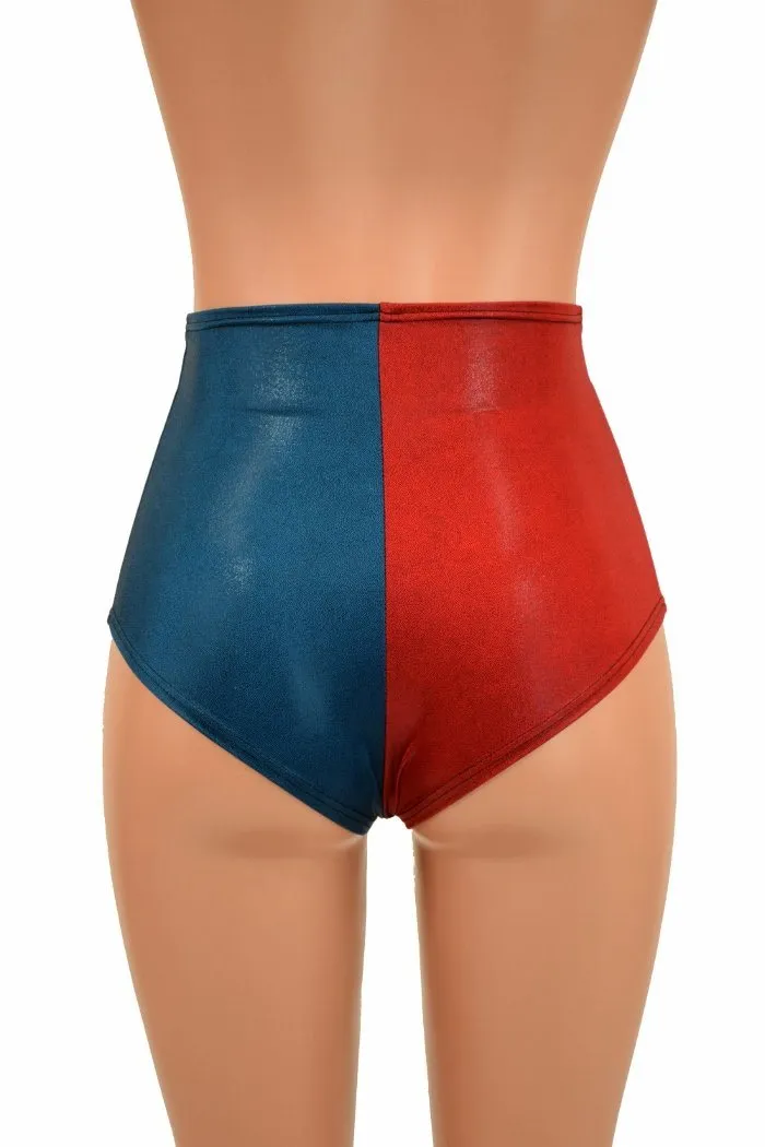 Harlequin High Waist Siren Shorts