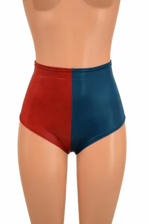 Harlequin High Waist Siren Shorts