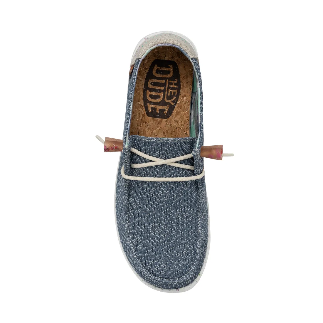 Hey Dude Wendy Eco Blue Denim