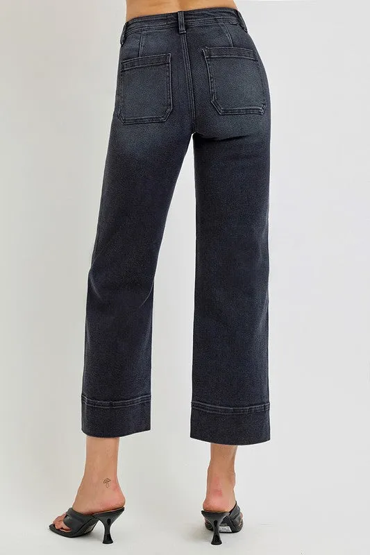 High Rise Crop Jeans