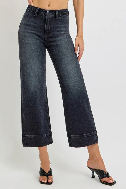 High Rise Crop Jeans