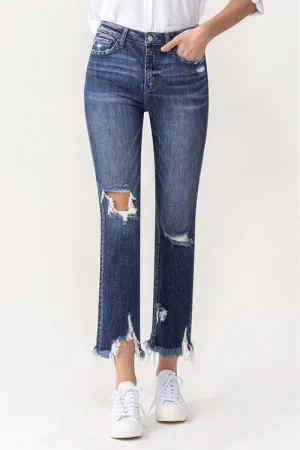 High Rise Lovervet Jackie Straight Leg Jeans