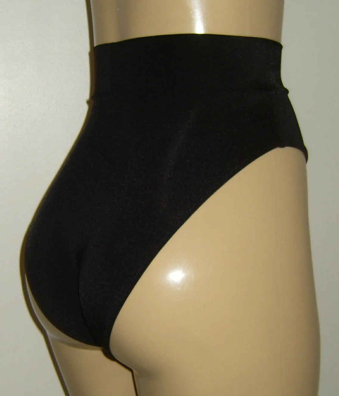 High Waist Banded Bikini Bottoms