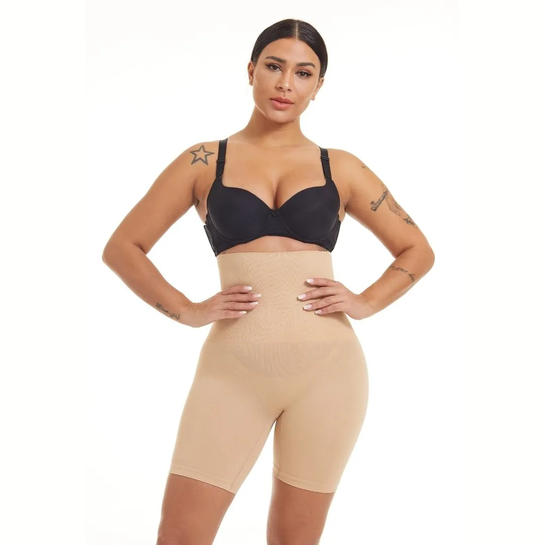 High Waist Seamless Shapewear Thigh Slimmers