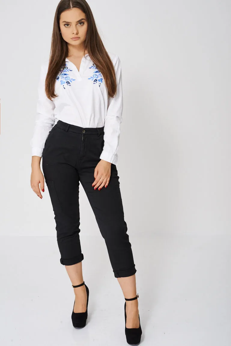 High Waisted Trousers Ex-Branded