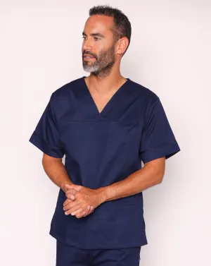 Howser Unisex Smart Scrub Tunic - Navy